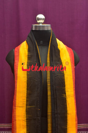 Black Triranga Kargil Border (Dupatta)