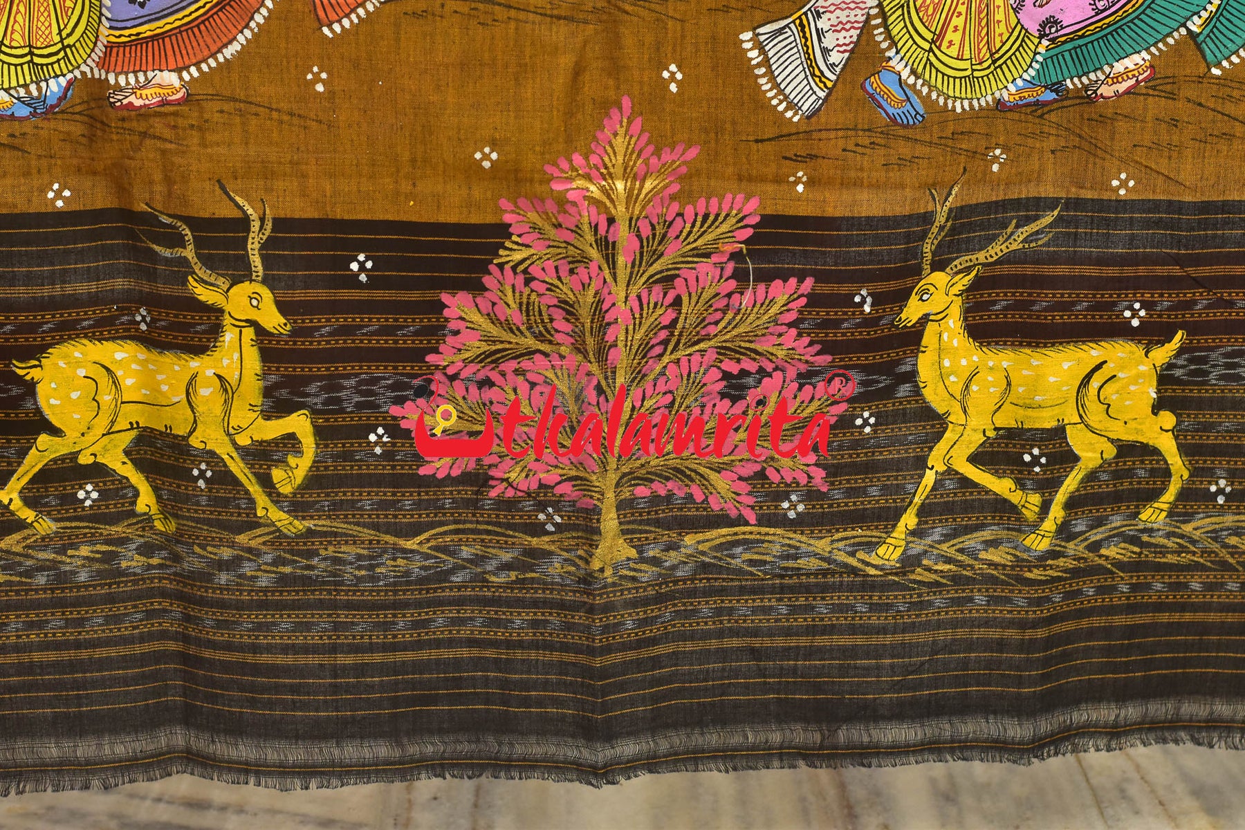 Maharaasa Pattachitra (Dupatta)