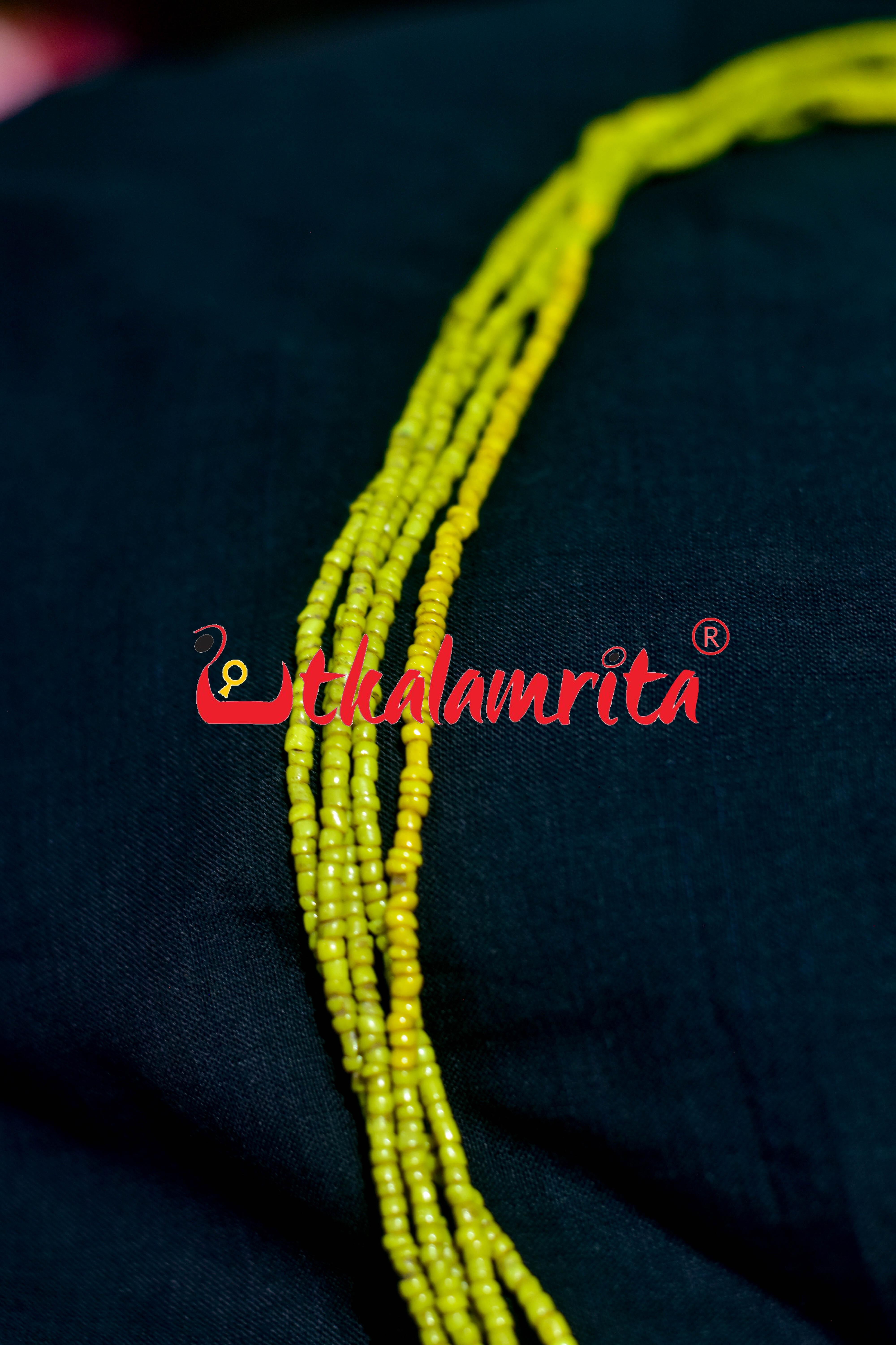 5 Layered Lemon Green Maali