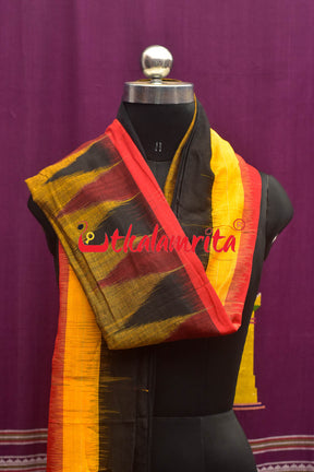 Black Triranga Kargil Border (Dupatta)