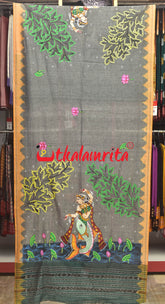 Mermaid Pattachitra (Dupatta)