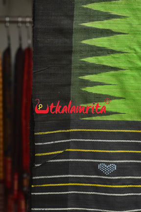 Liril Black Phoda Anchal Gopalpur Tussar Saree