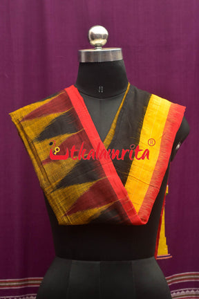 Black Triranga Kargil Border (Dupatta)