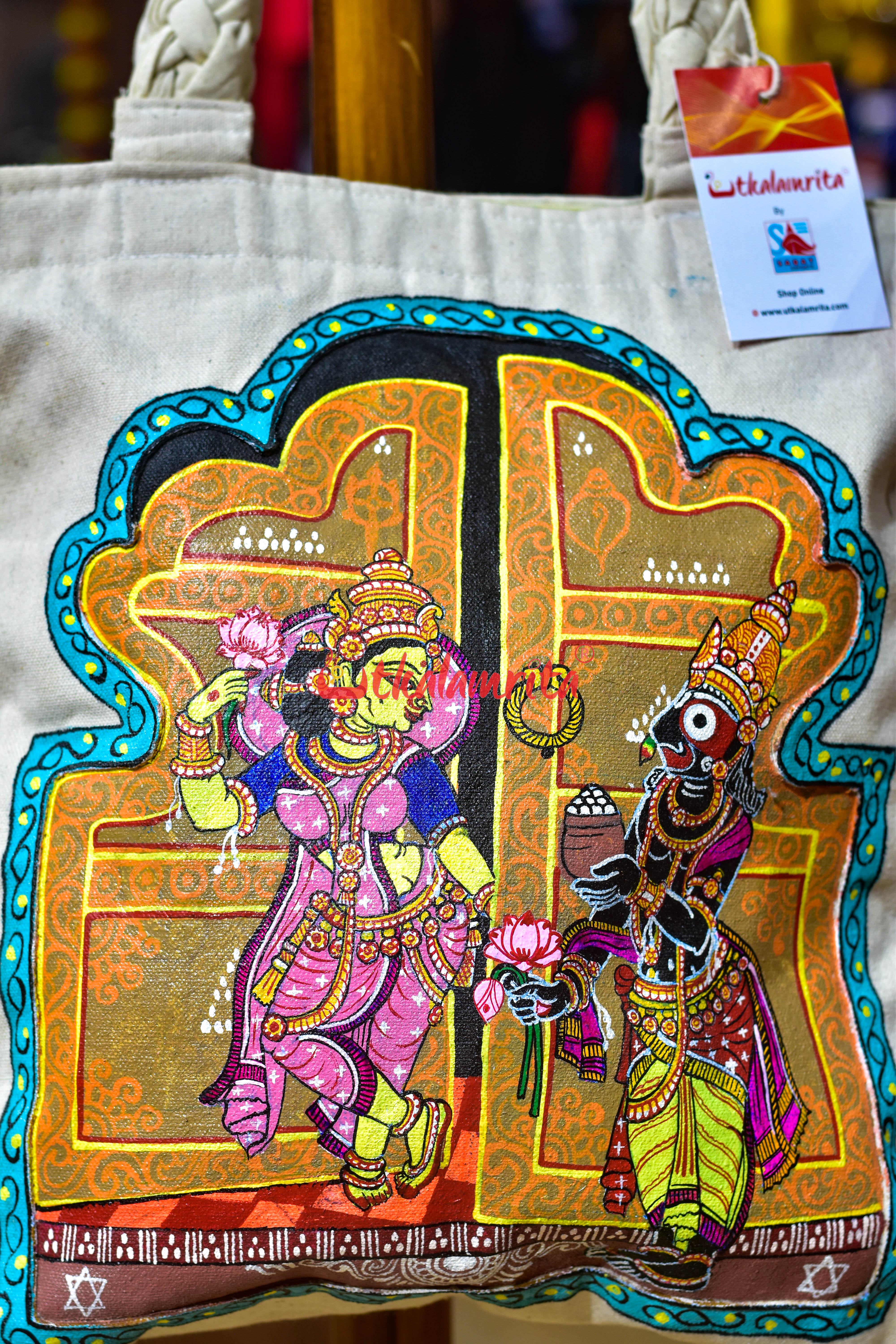 Mana Bhanjan Canvas Tote Bag