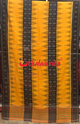 Yellow Border Pasapali (Dupatta)