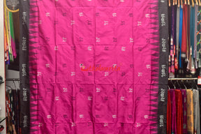 Sabari Rani Black Bomkai Silk Saree