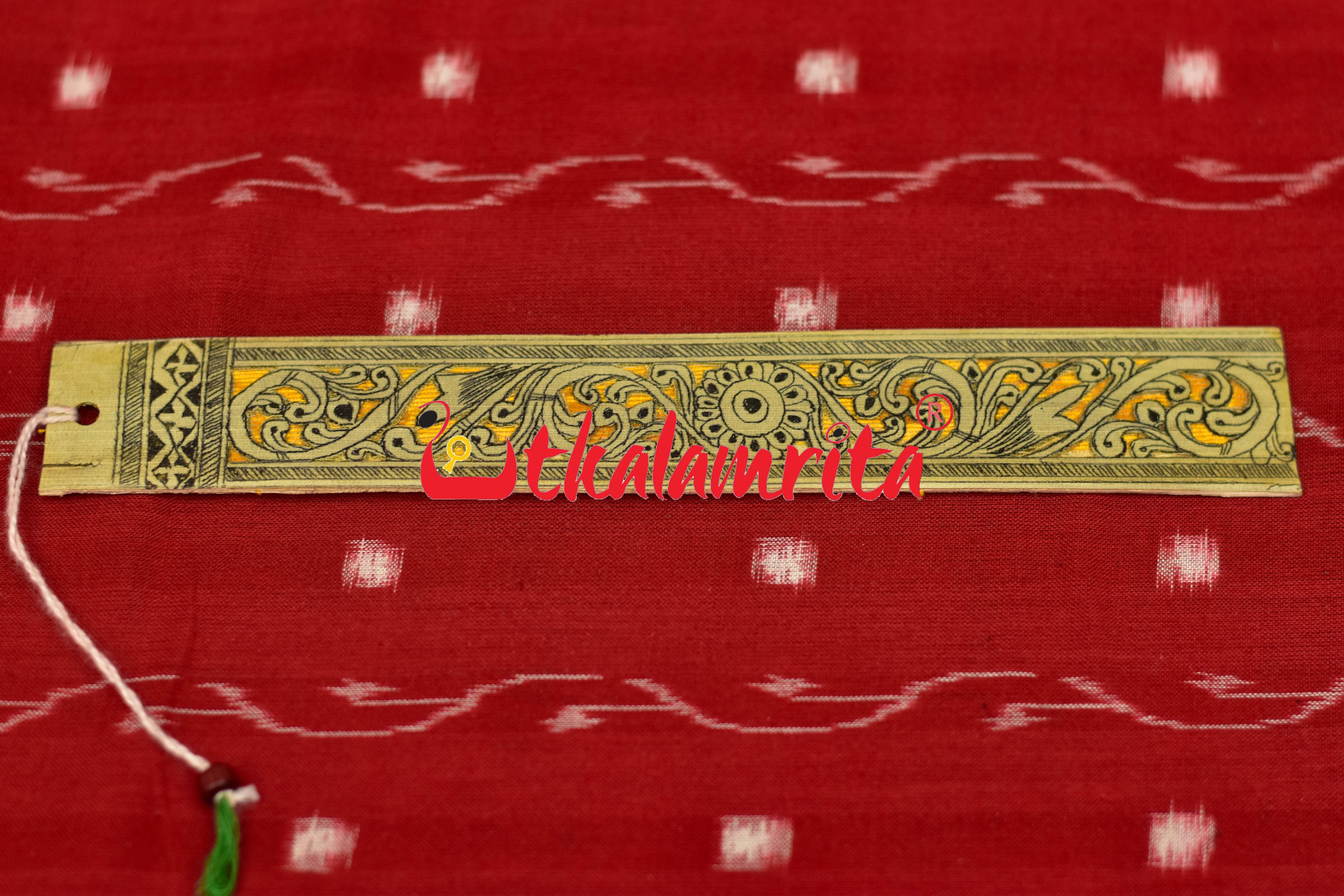 Yellow Middle Flower (Talapatra Bookmark)