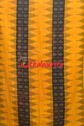 Yellow Border Pasapali (Dupatta)