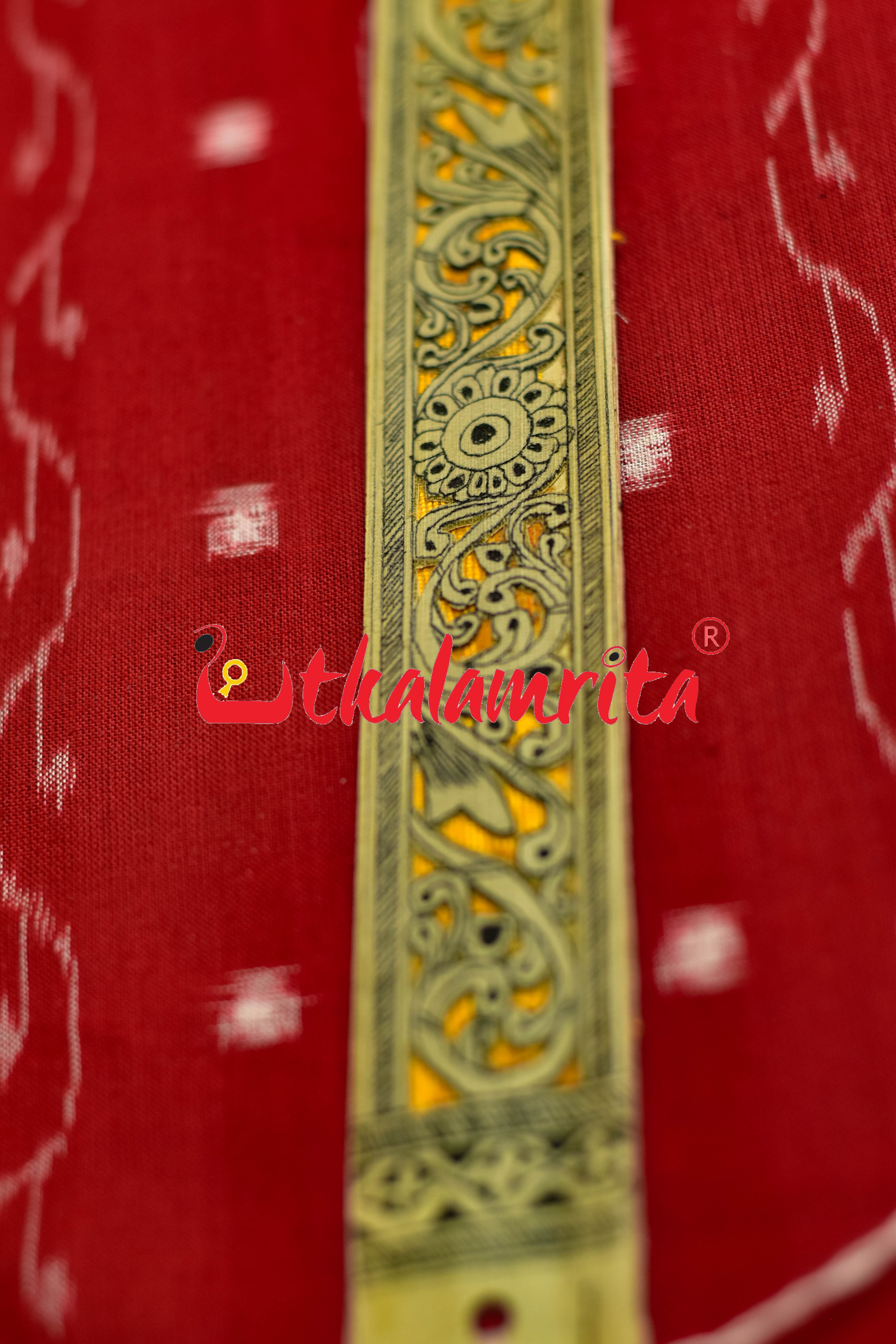 Yellow Middle Flower (Talapatra Bookmark)