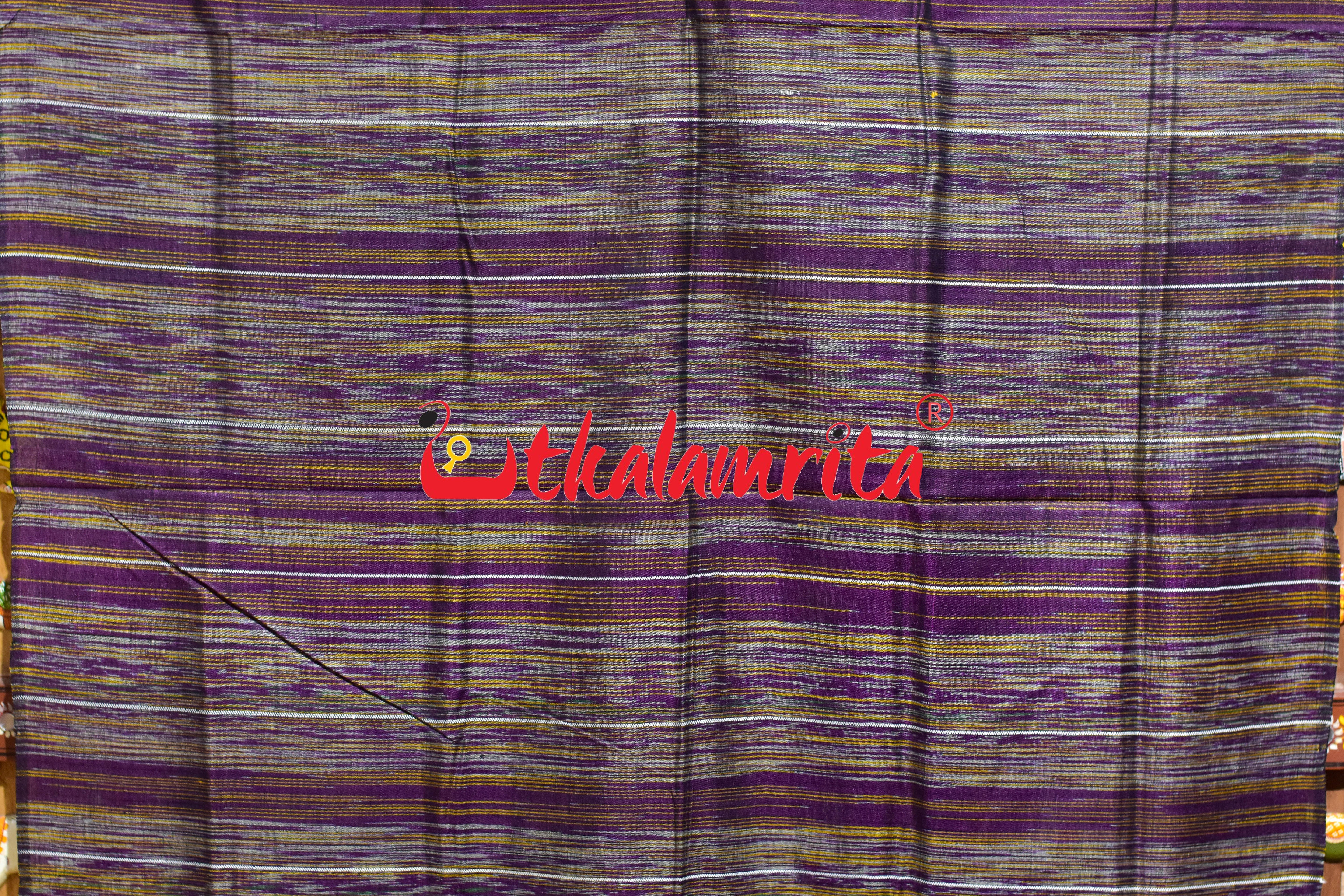Multi Colour Jhara Black Tribals (Dupatta)