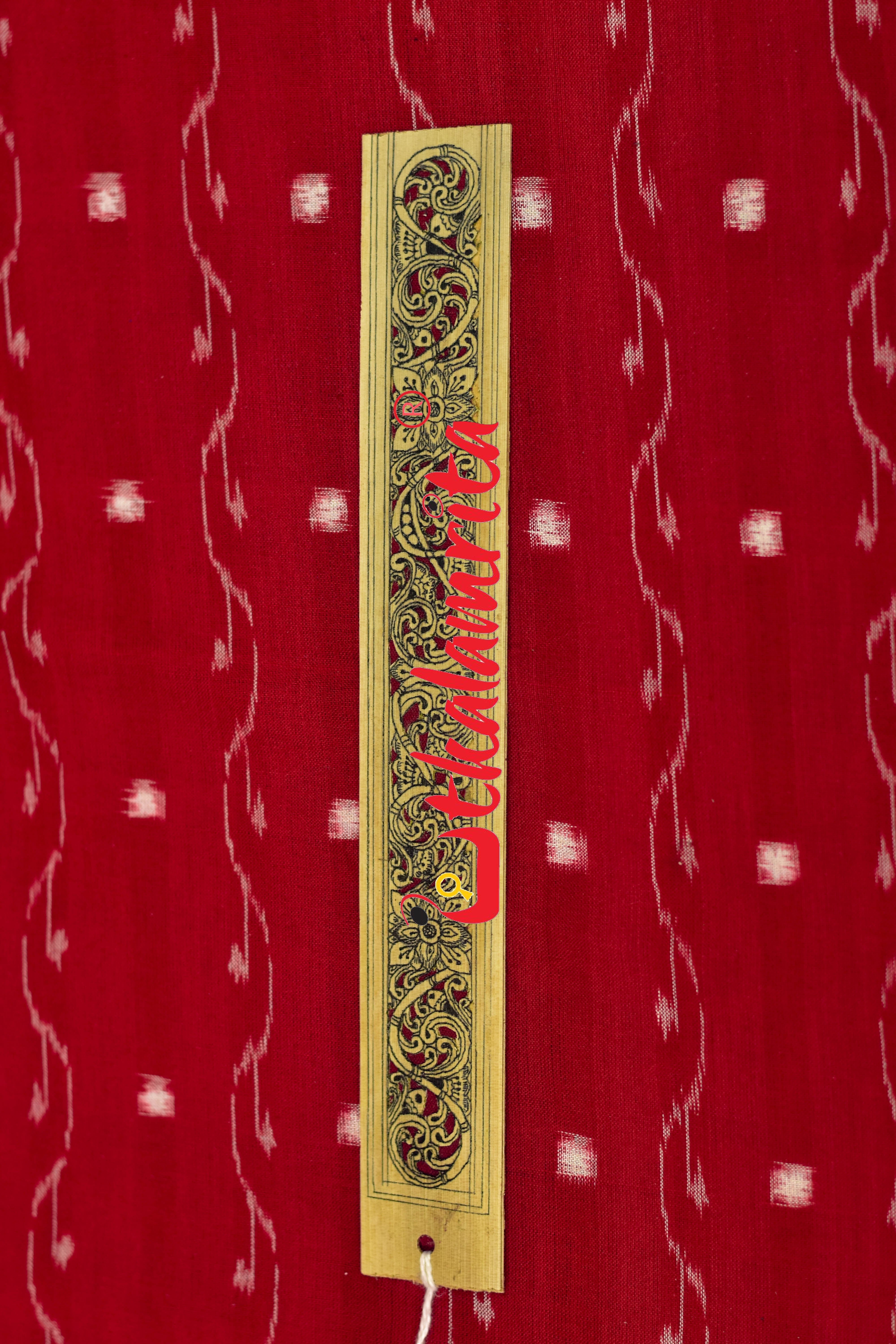 Maroon Flower Fusion (Talapatra Bookmark)