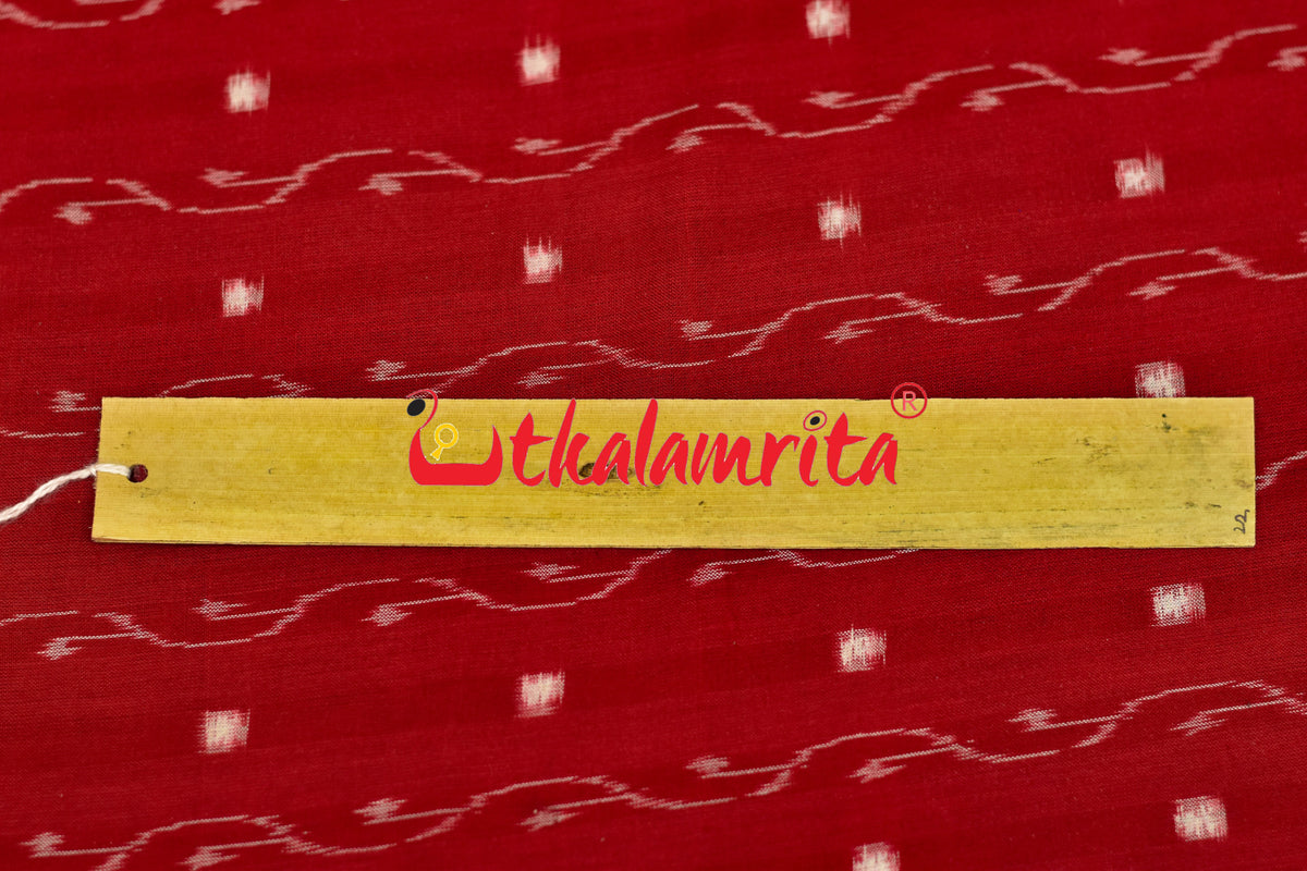 Maroon Flower Fusion (Talapatra Bookmark)