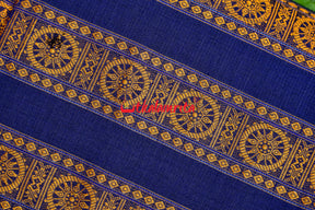Navy Golden Konark Chakra (Fabric)