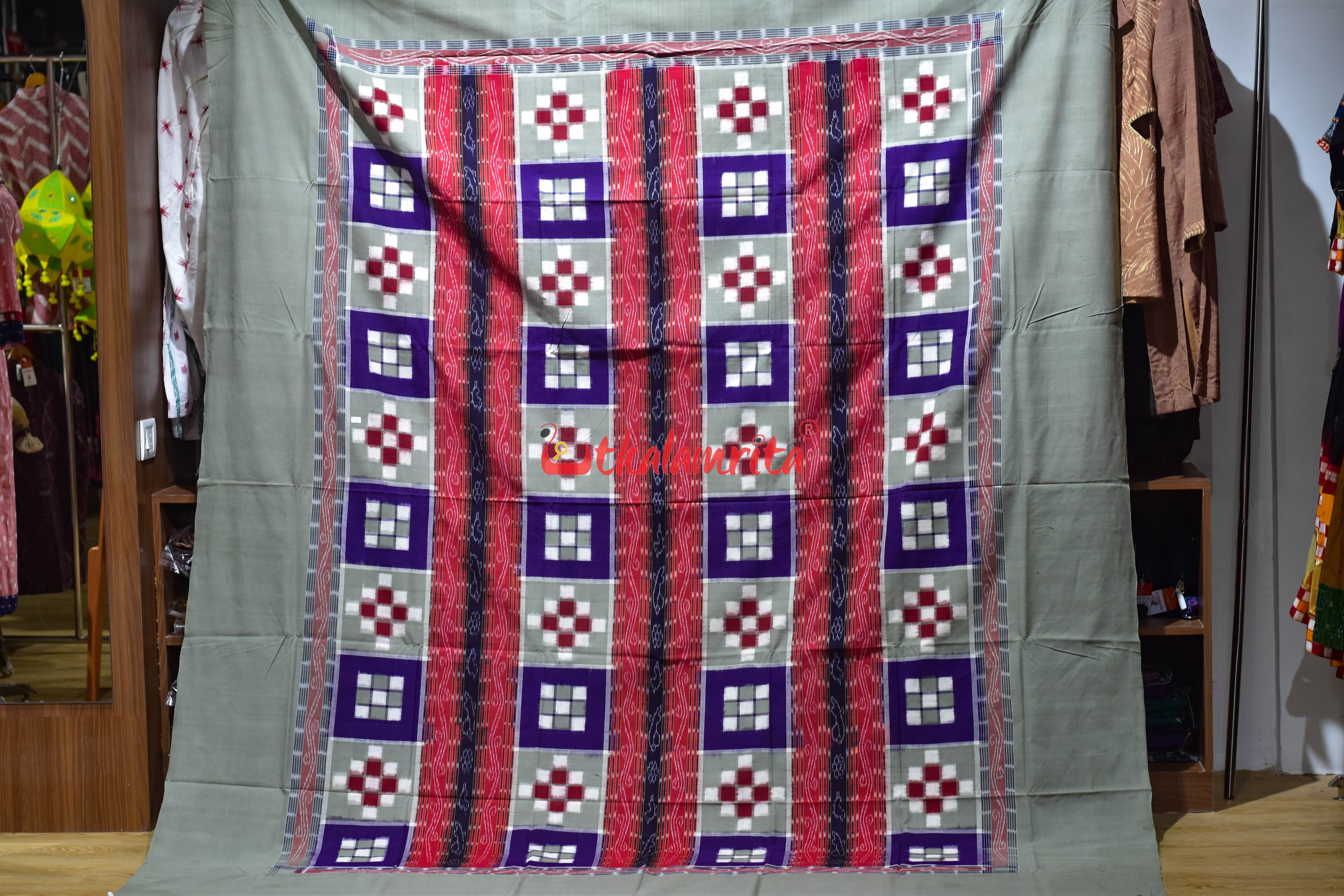 Multi Bichitrapuri Cotton Bedsheet