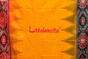 Yellow Ganga Jamuna Scot (Dupatta)