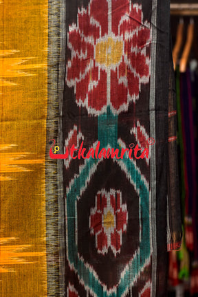 Yellow Ganga Jamuna Scot (Dupatta)