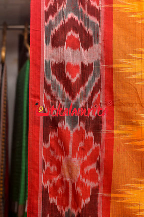 Yellow Ganga Jamuna Scot (Dupatta)