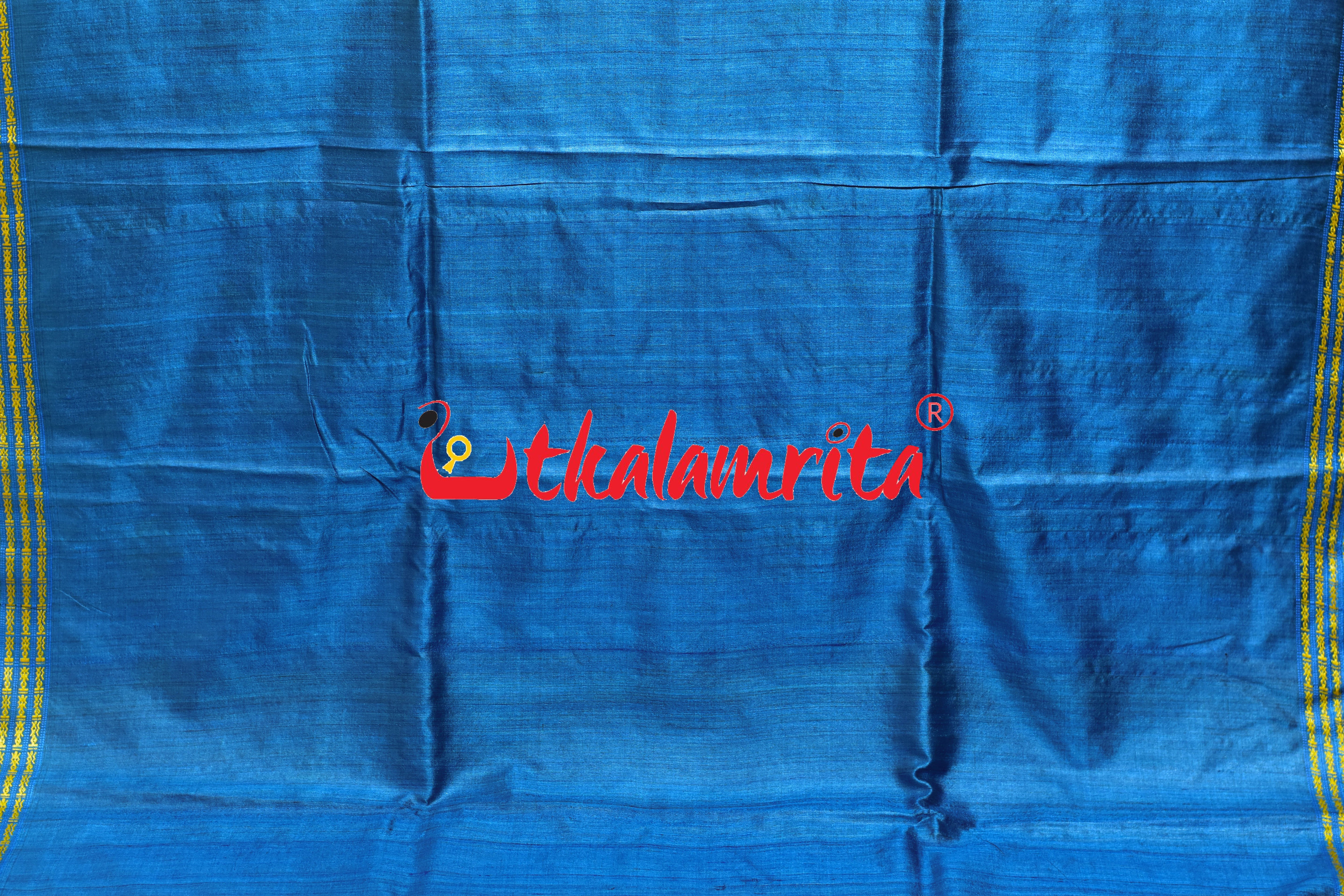 Lemon Yellow Ganjam Bomkai Inspired Gopalpur Tussar Saree