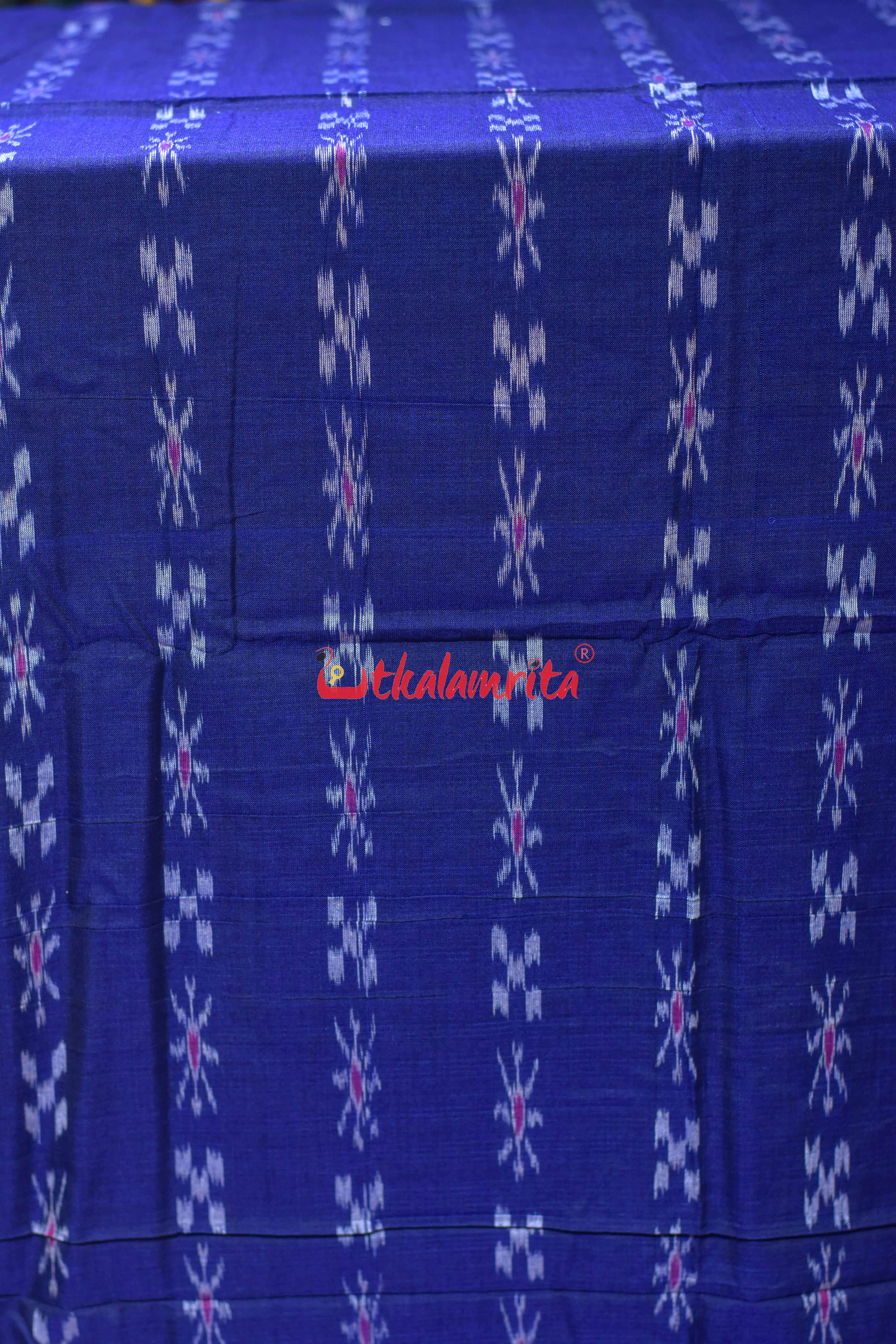 Blue Simple Pasapali and Flower (Fabric)