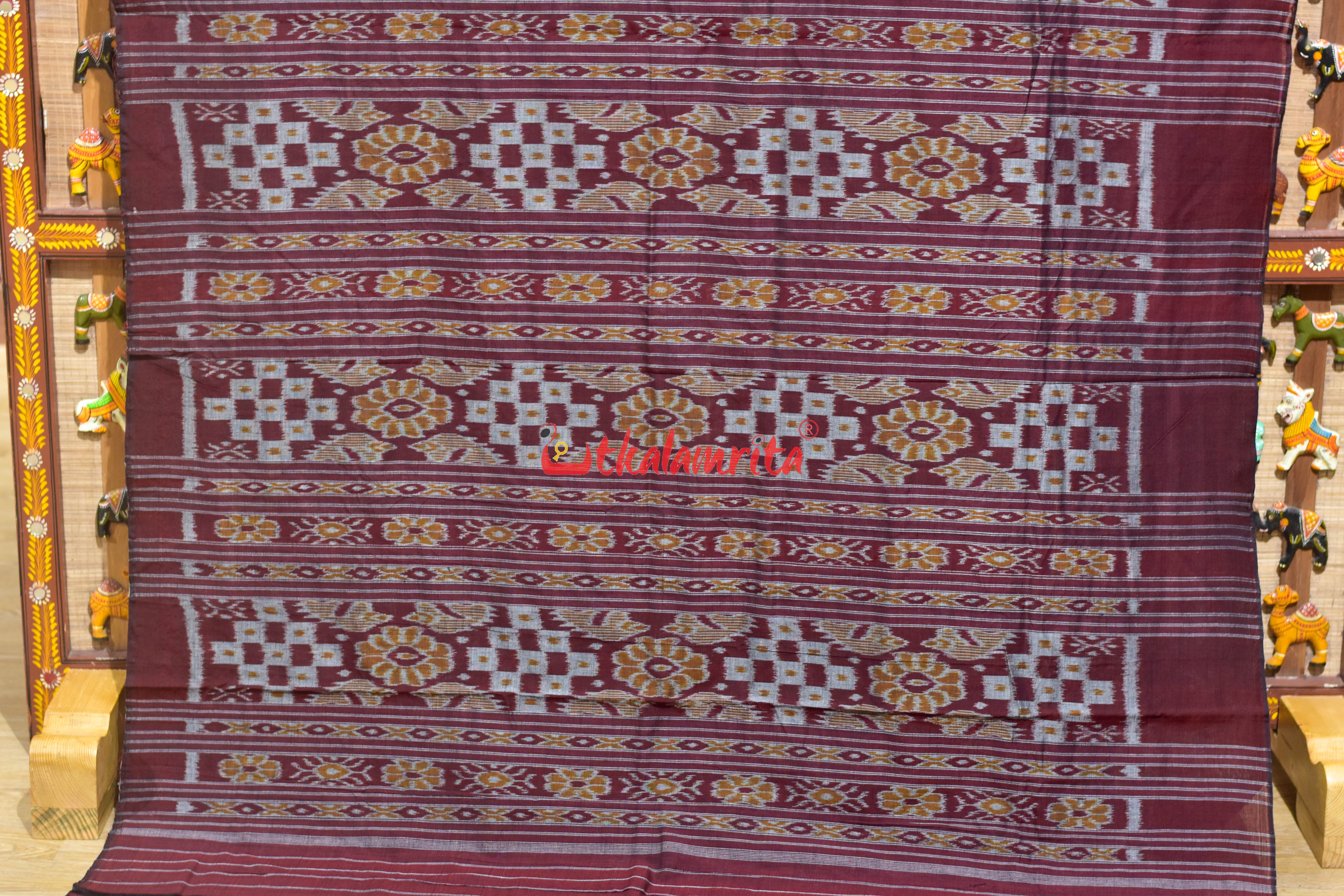 Coffee Tribals and Chita Khandua Cotton Saree