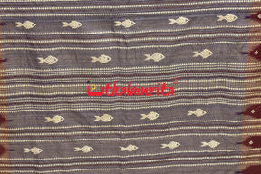 Violet Tussar Kotpad Saree