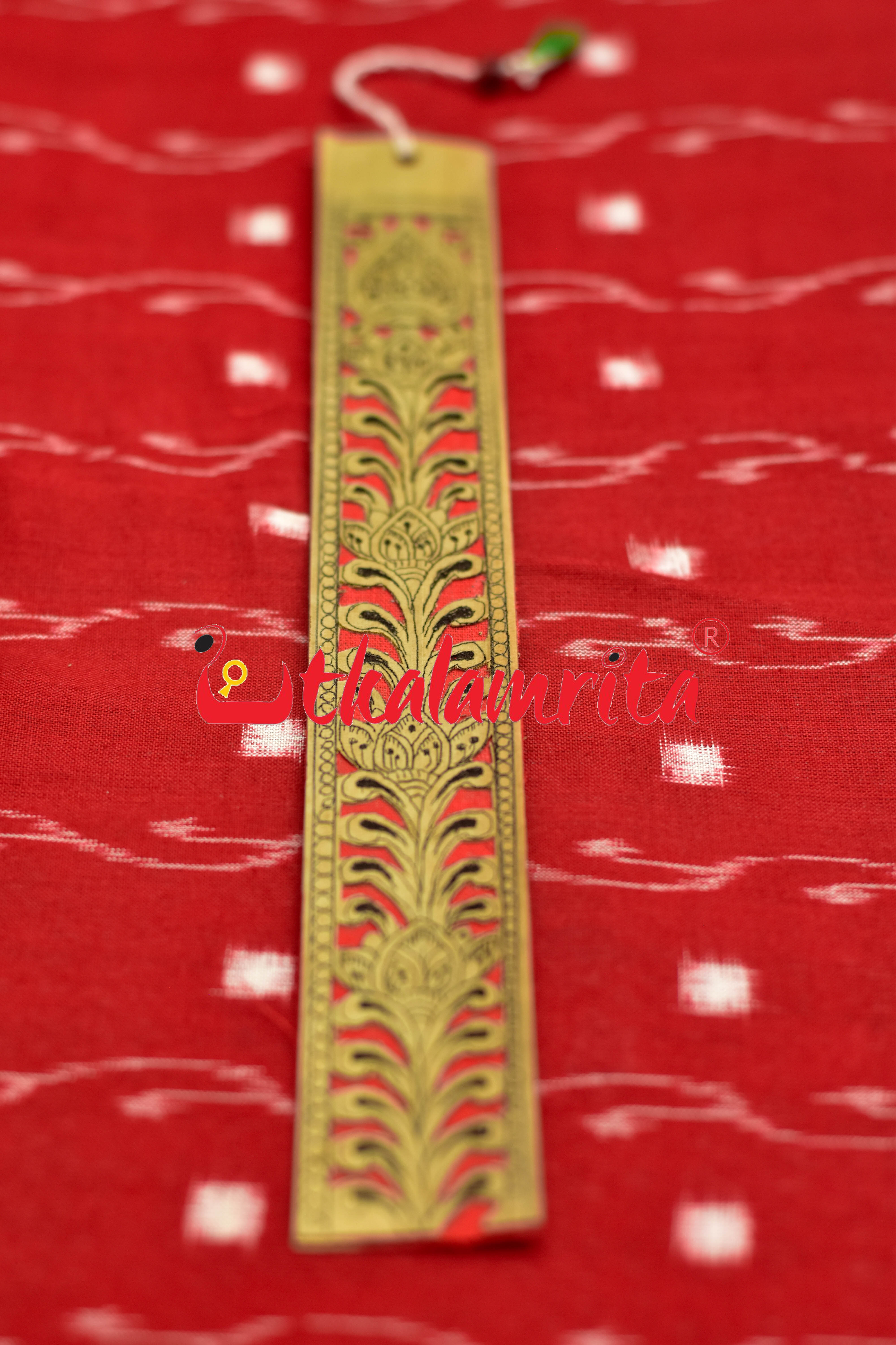 Orange Jharana Flower (Talapatra Bookmark)