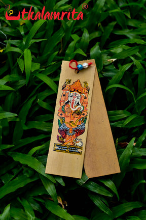 Tri Mukhi Ganesh (Talapatra Bookmark)