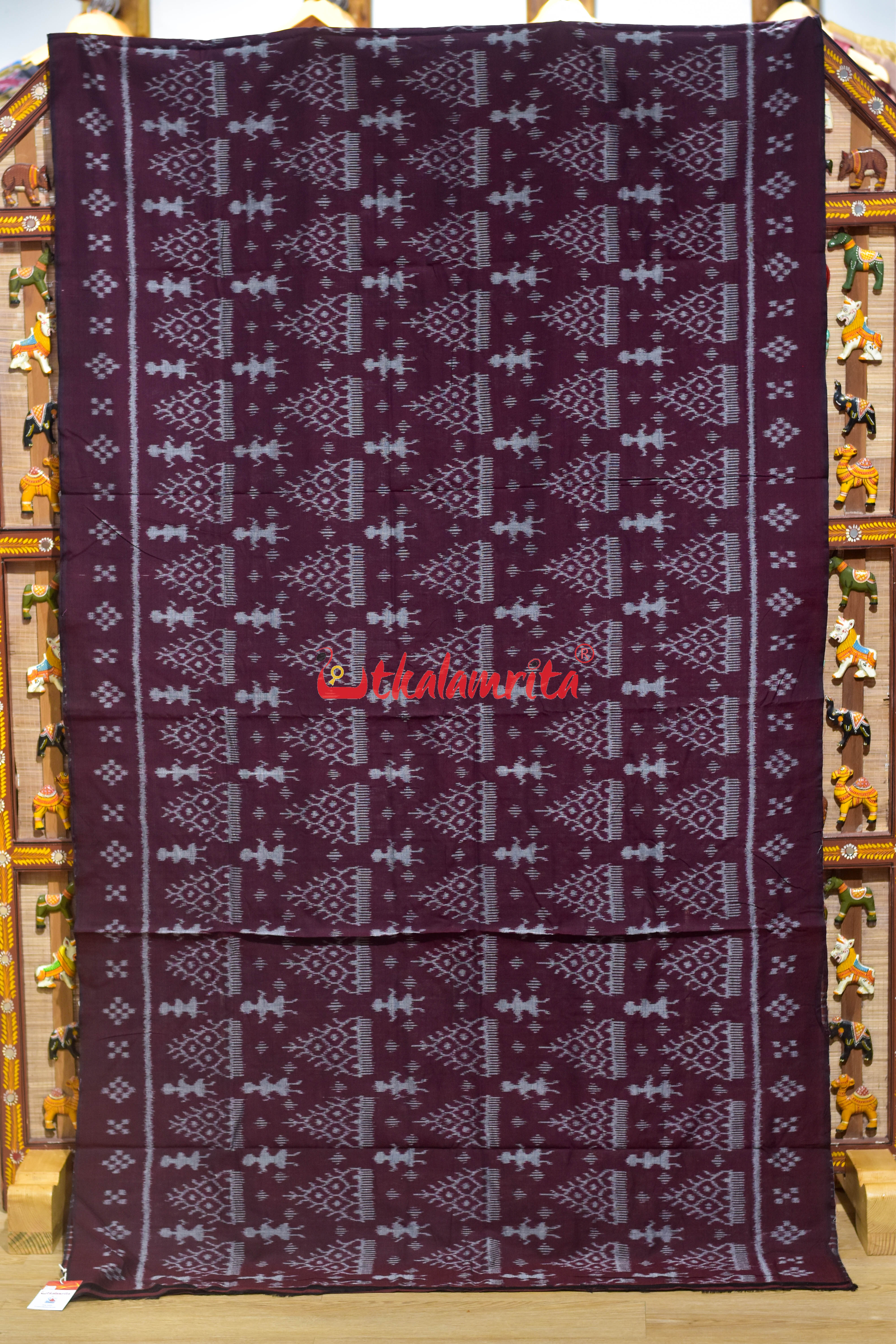 Coffee Tribals and Chita Khandua Cotton Saree