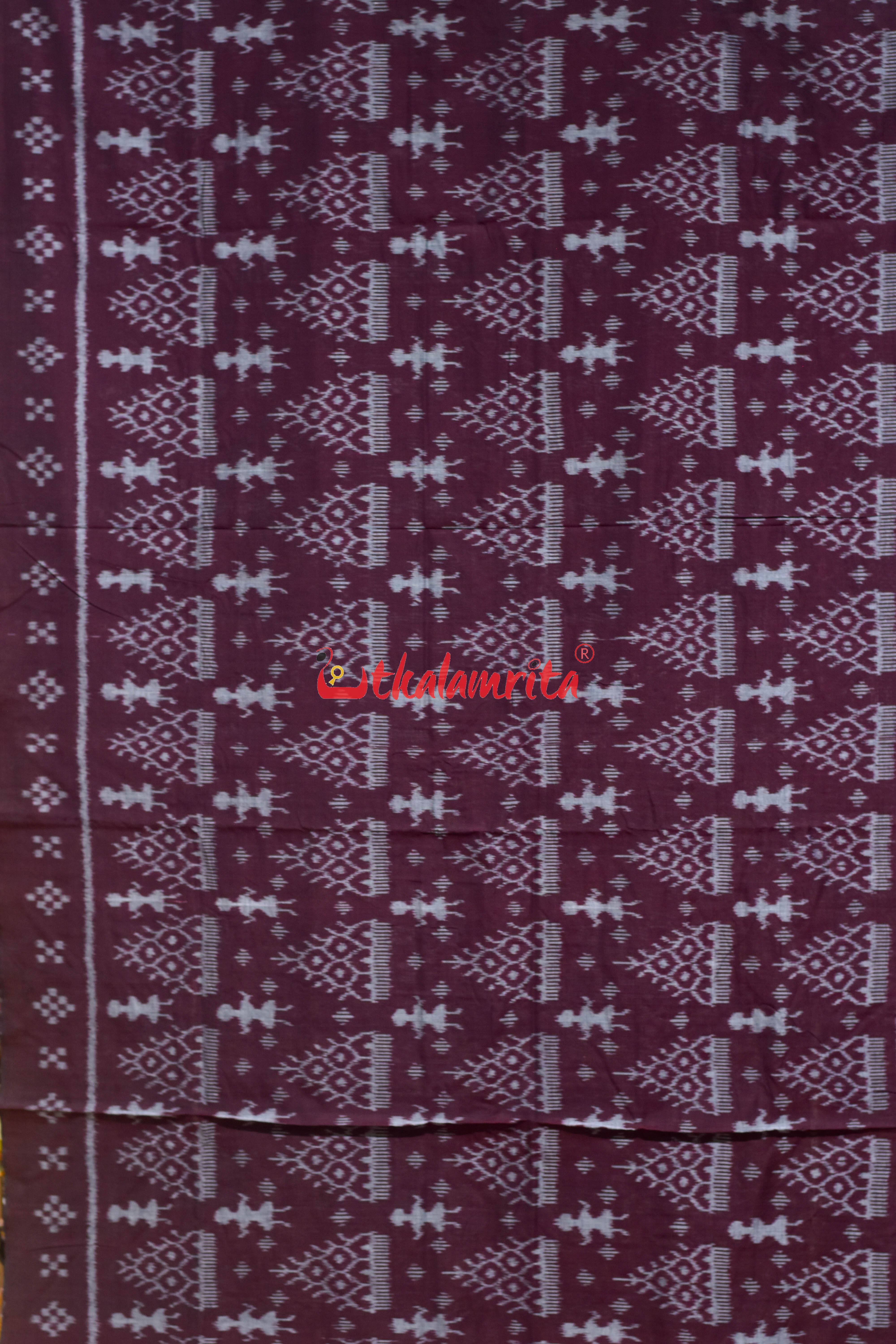 Coffee Tribals and Chita Khandua Cotton Saree