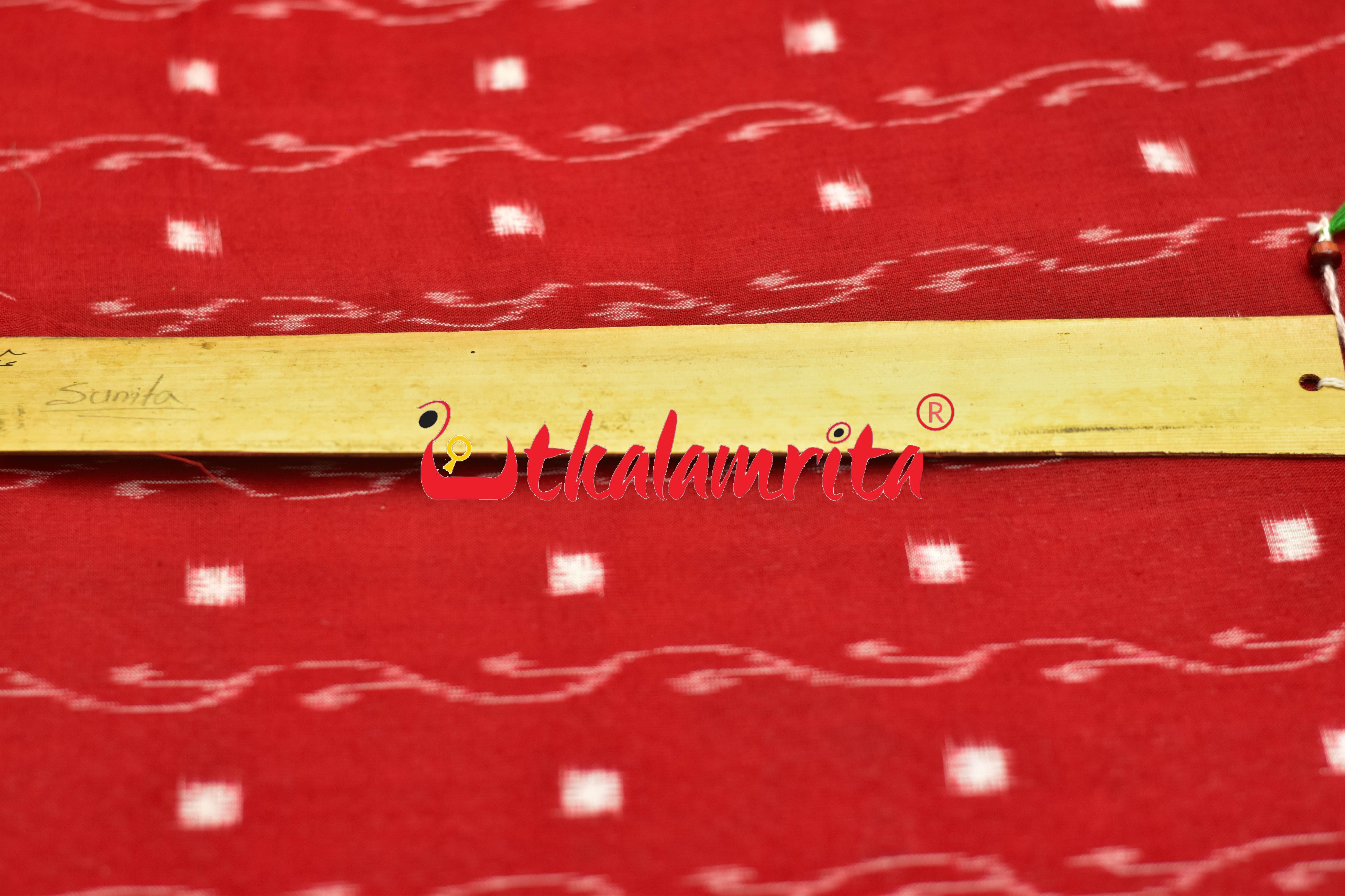 Orange Jharana Flower (Talapatra Bookmark)
