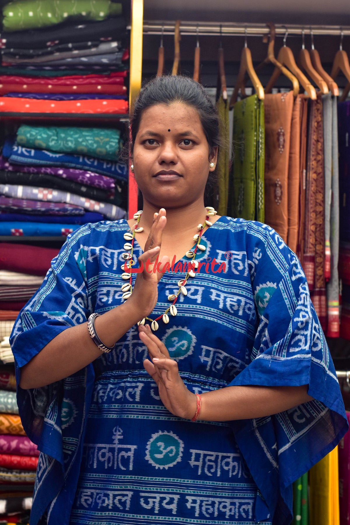 Jay Mahakal on Blue (Ladies Kaftan)