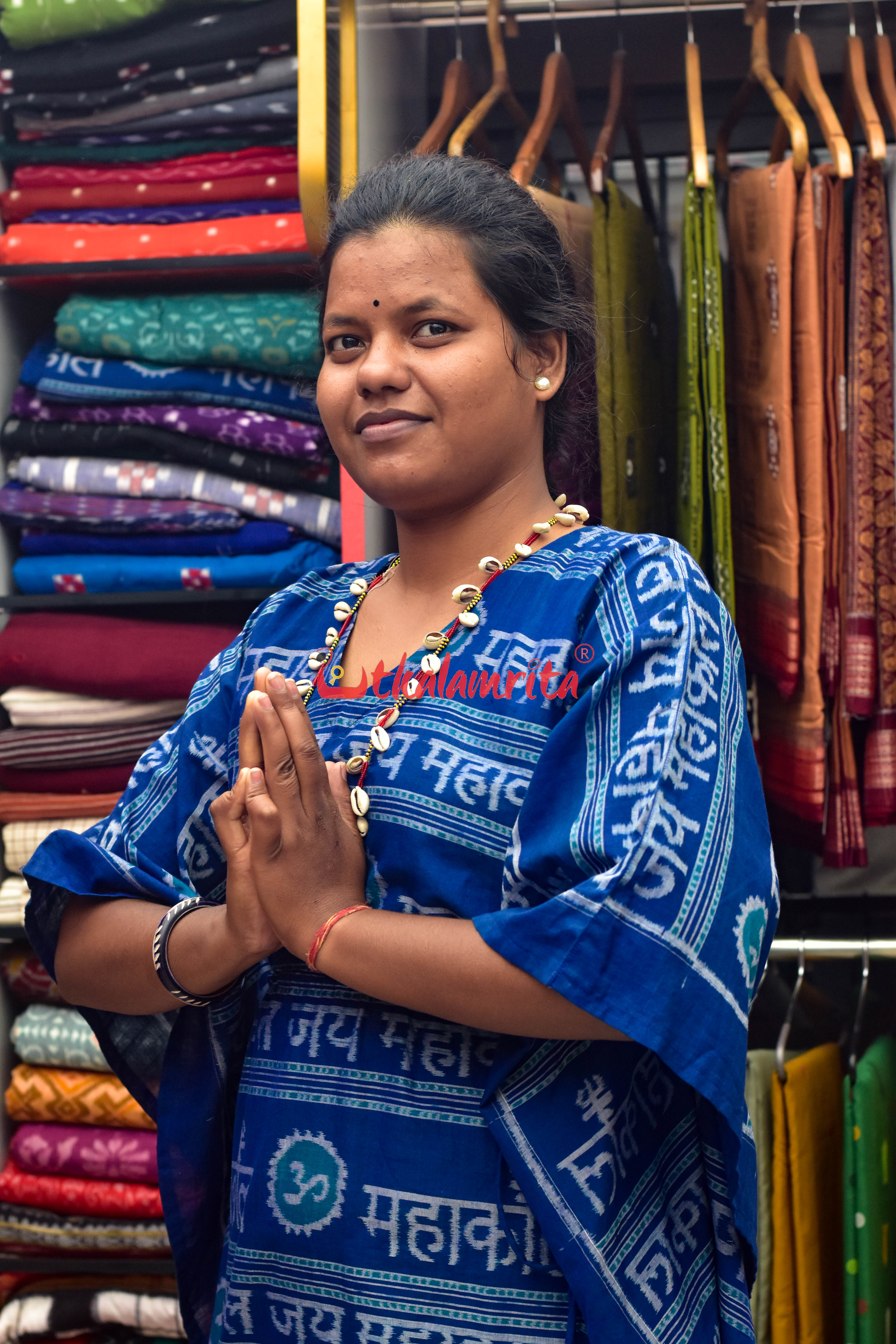 Jay Mahakal on Blue (Ladies Kaftan)