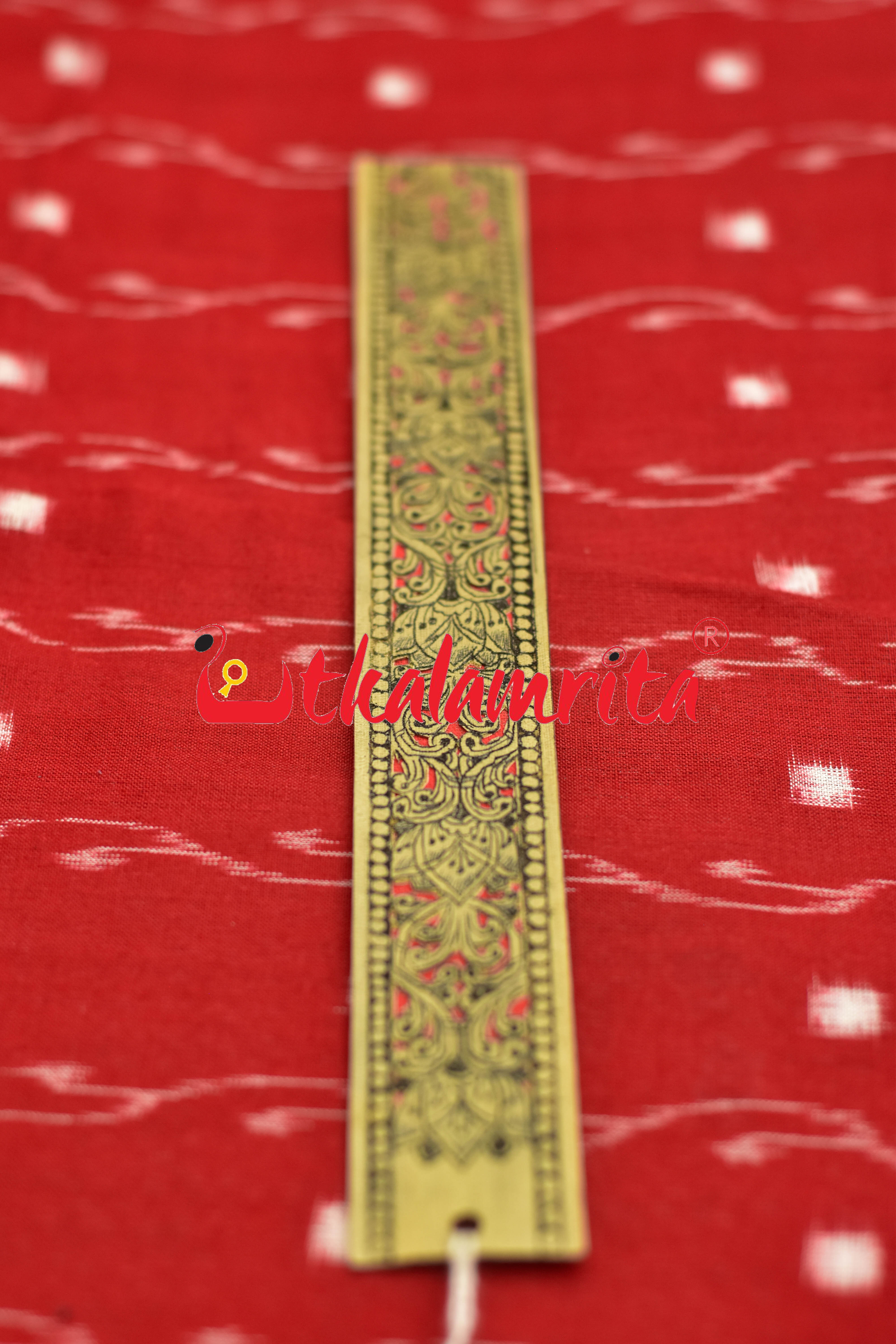 Orange Kalasi Lotus (Talapatra Bookmark)