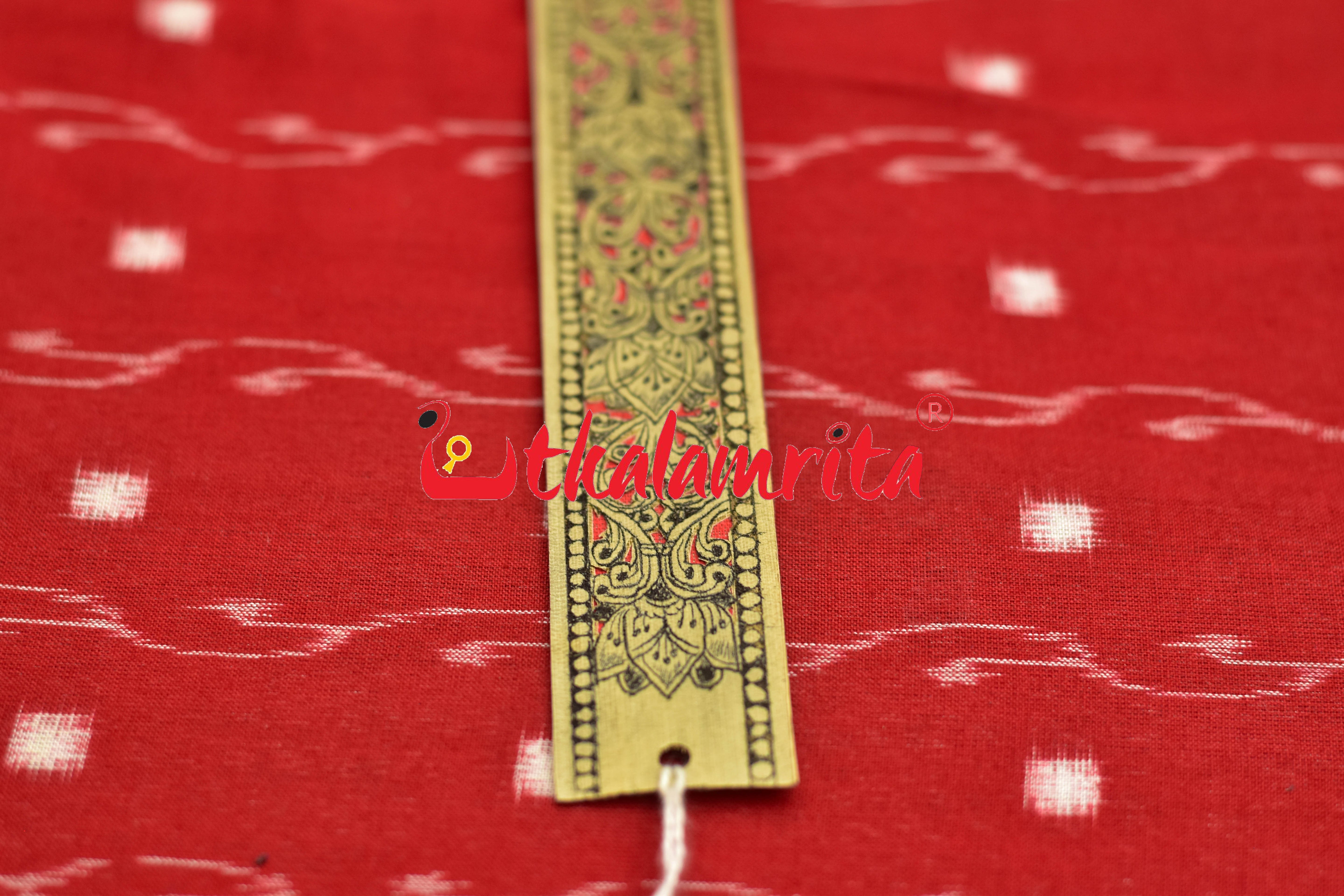 Orange Kalasi Lotus (Talapatra Bookmark)