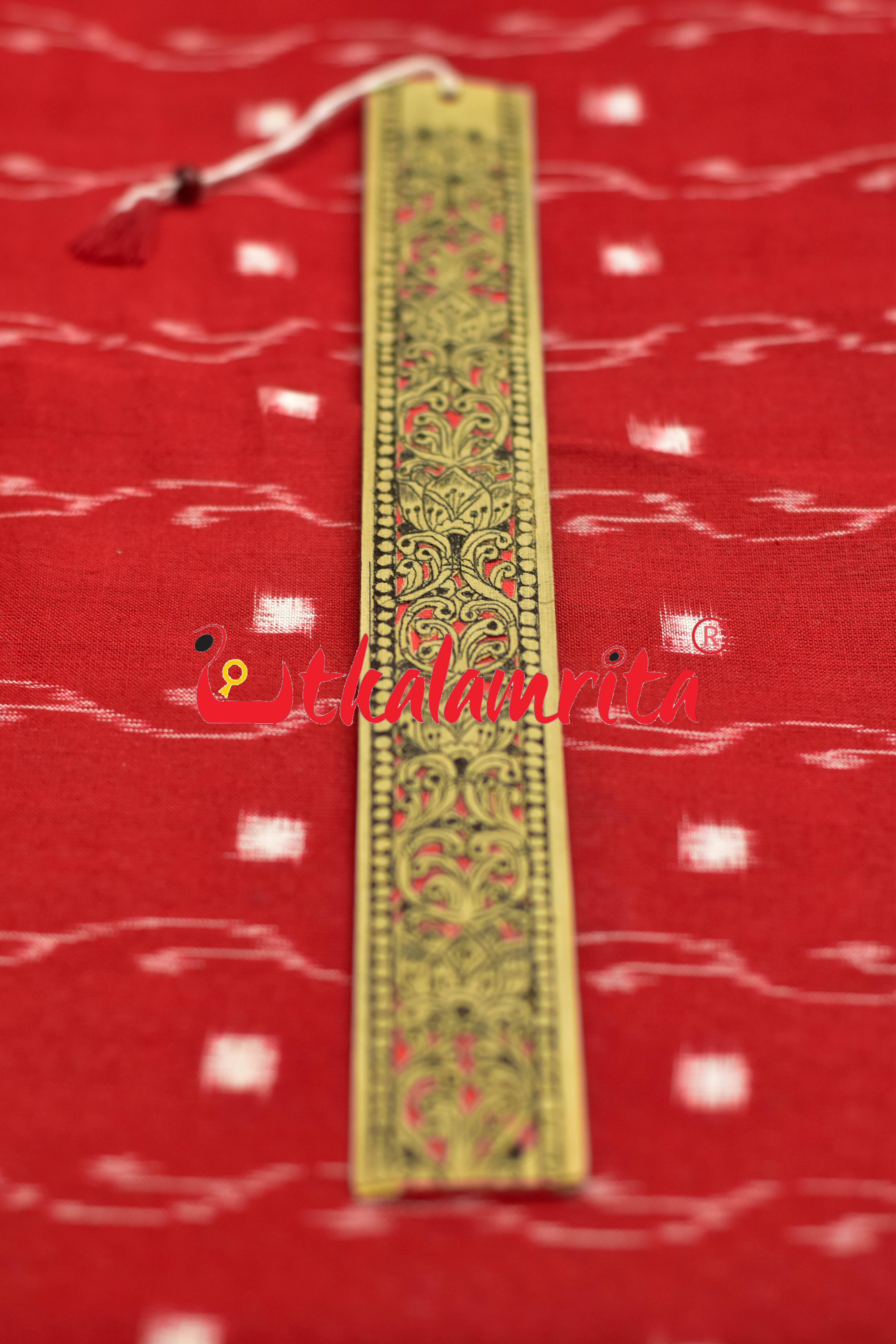 Orange Kalasi Lotus (Talapatra Bookmark)