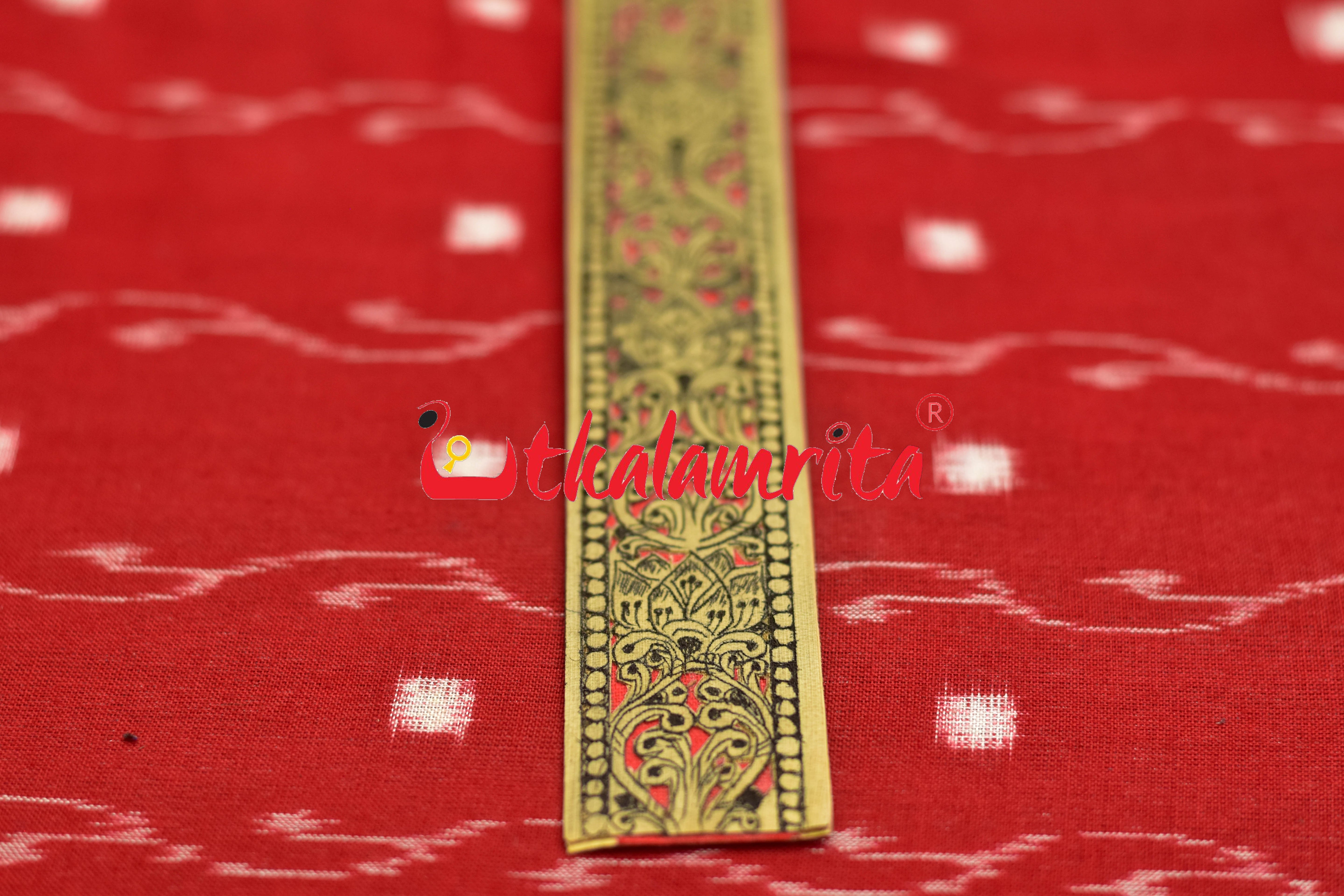 Orange Kalasi Lotus (Talapatra Bookmark)