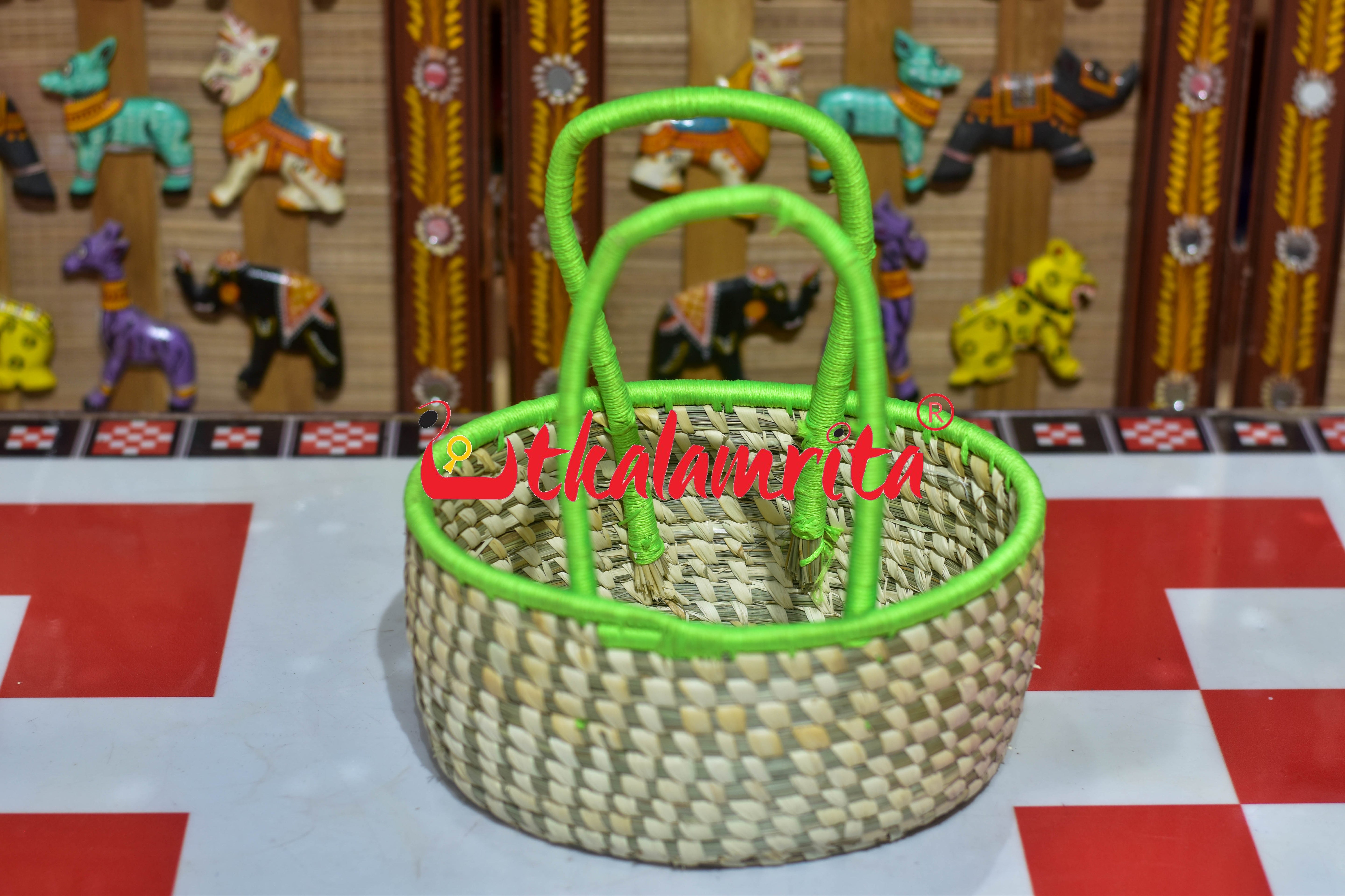 Sparrow Basket Medium Fluorescent Green