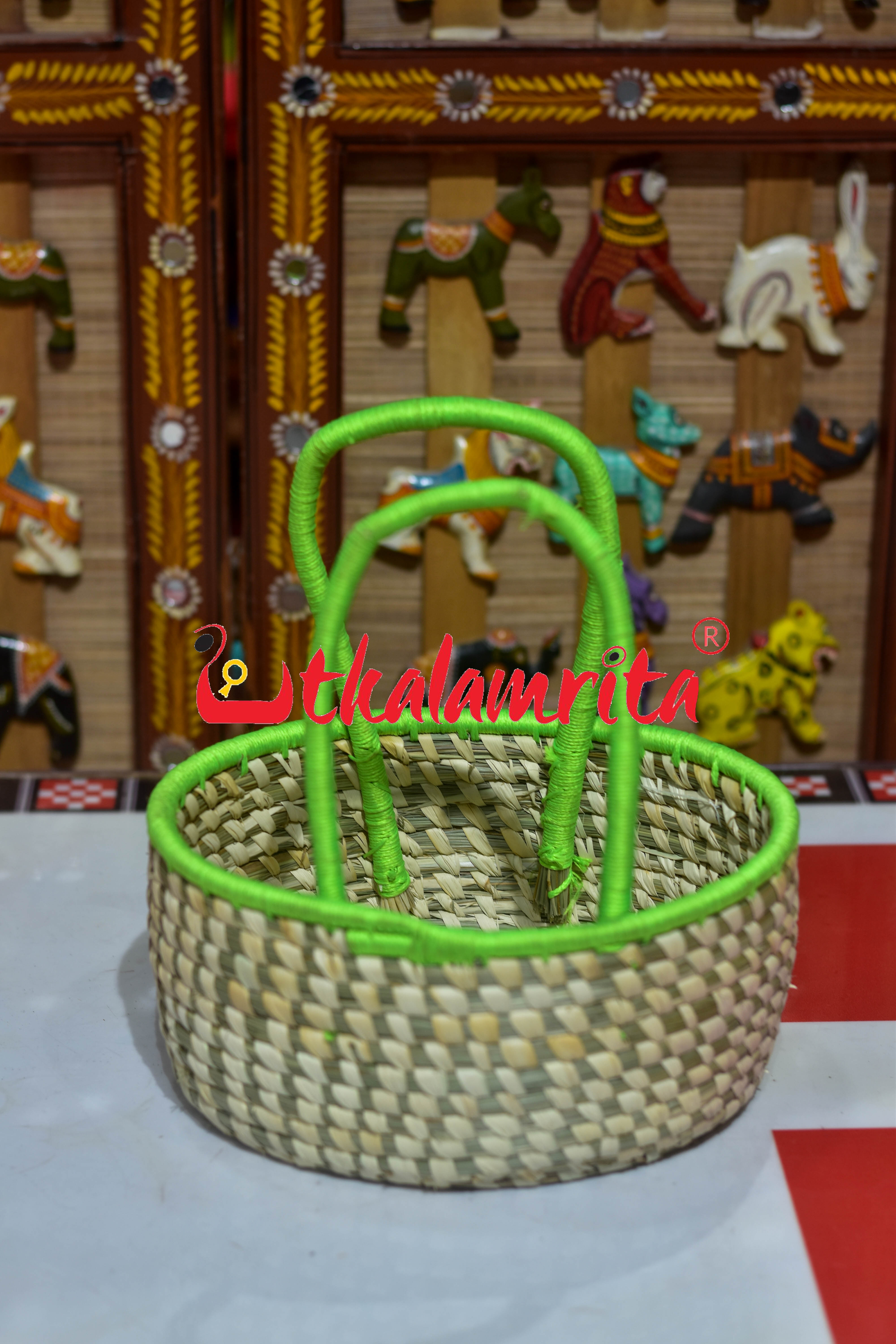 Sparrow Basket Medium Fluorescent Green