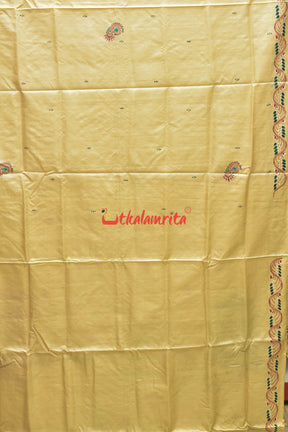 Nabagunjara Pattachitra Tussar Silk Saree