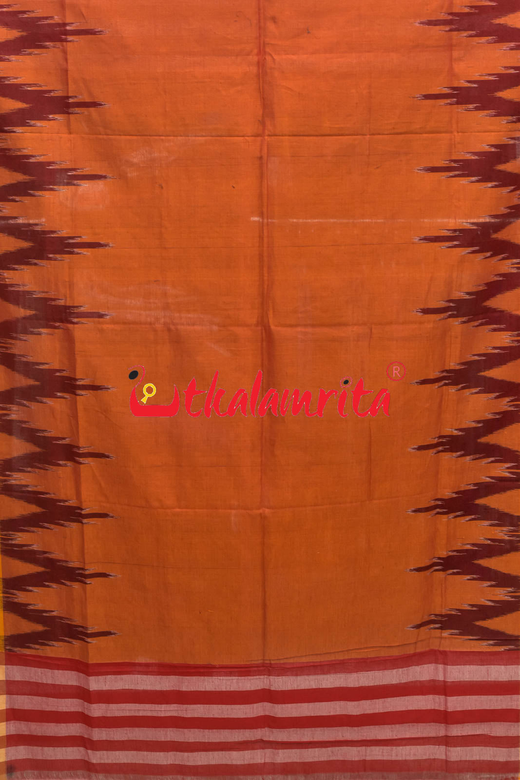 Orange Triranga Kargil Border (Dupatta)