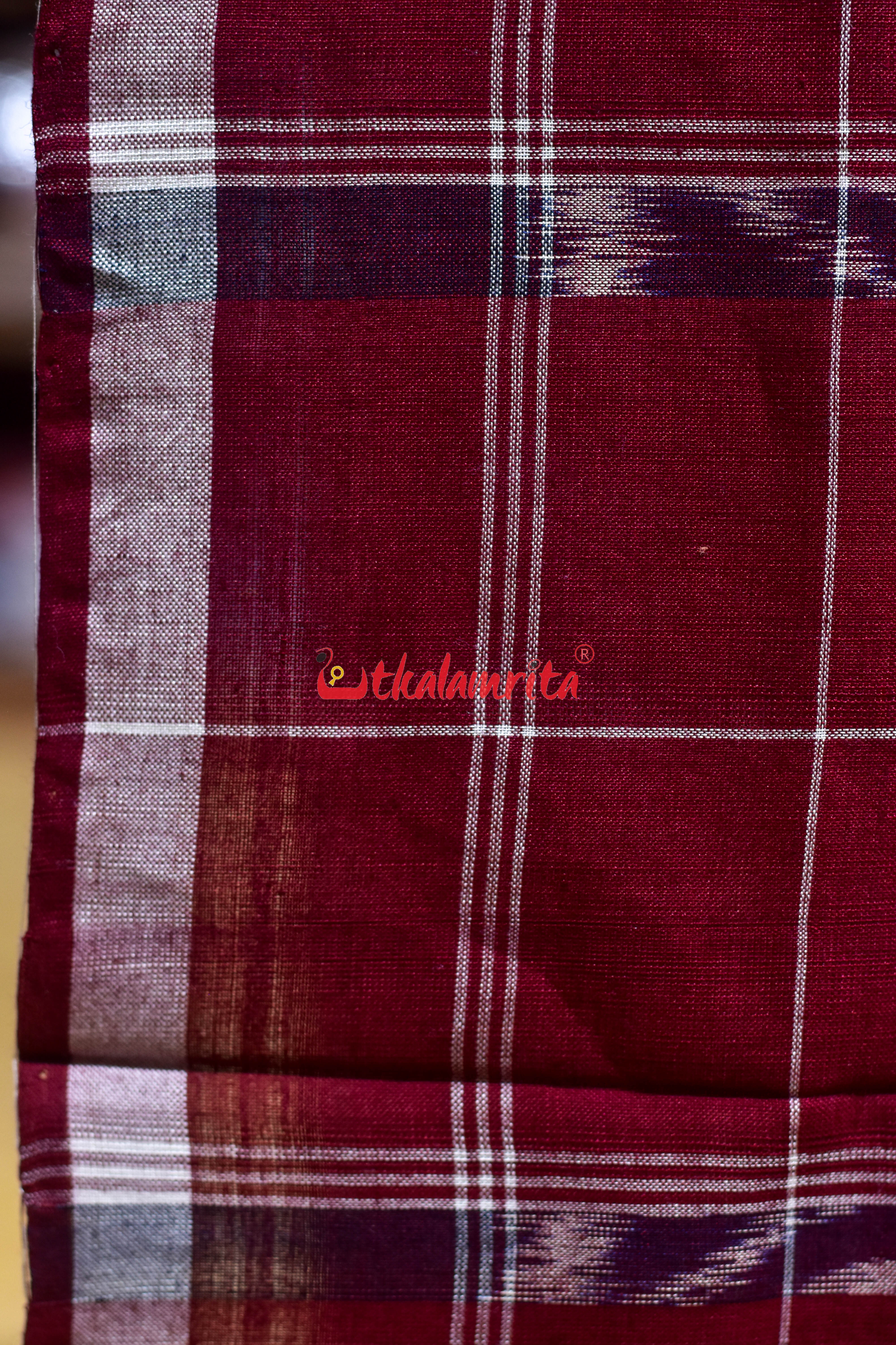 Maroon Lahari (Lungi)