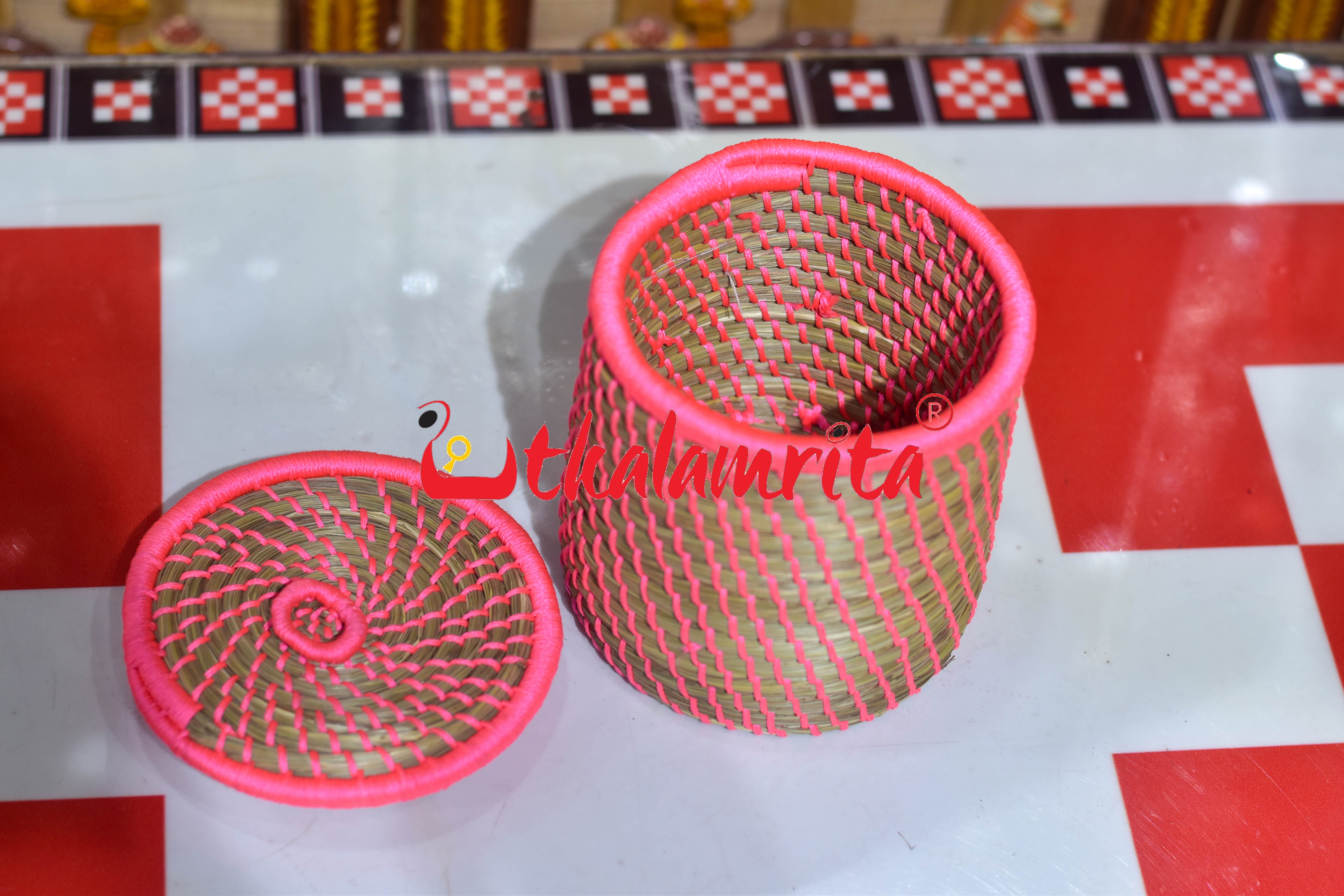 Sabai Grass Thread Medi Box (Pink)