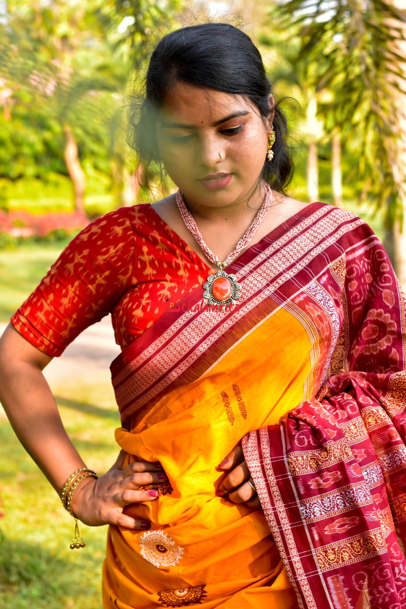 Red Tribal (Blouse)