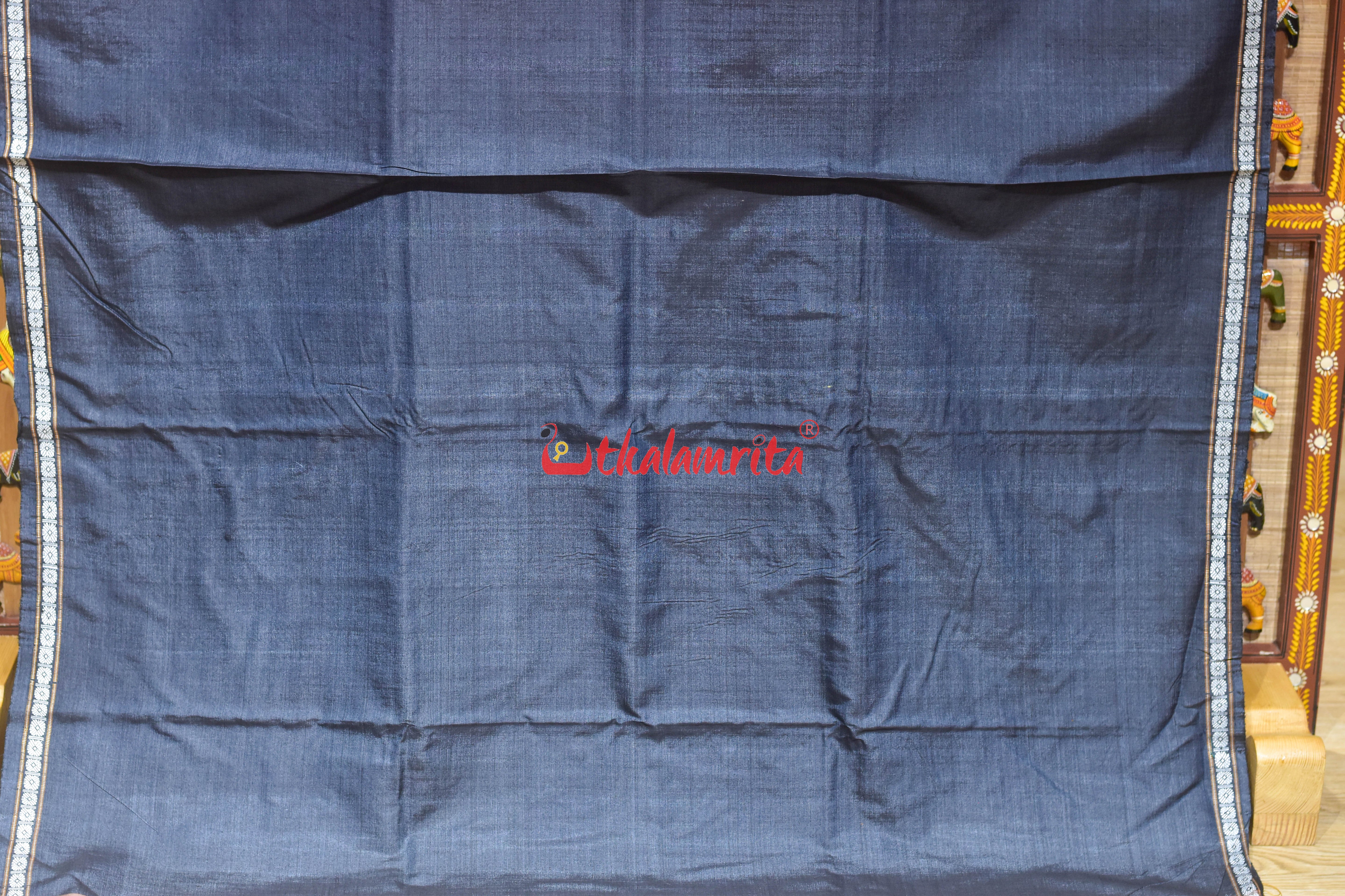 Red Body with Ghoda Nabami Anchal Gopalpur Tussar Silk Saree