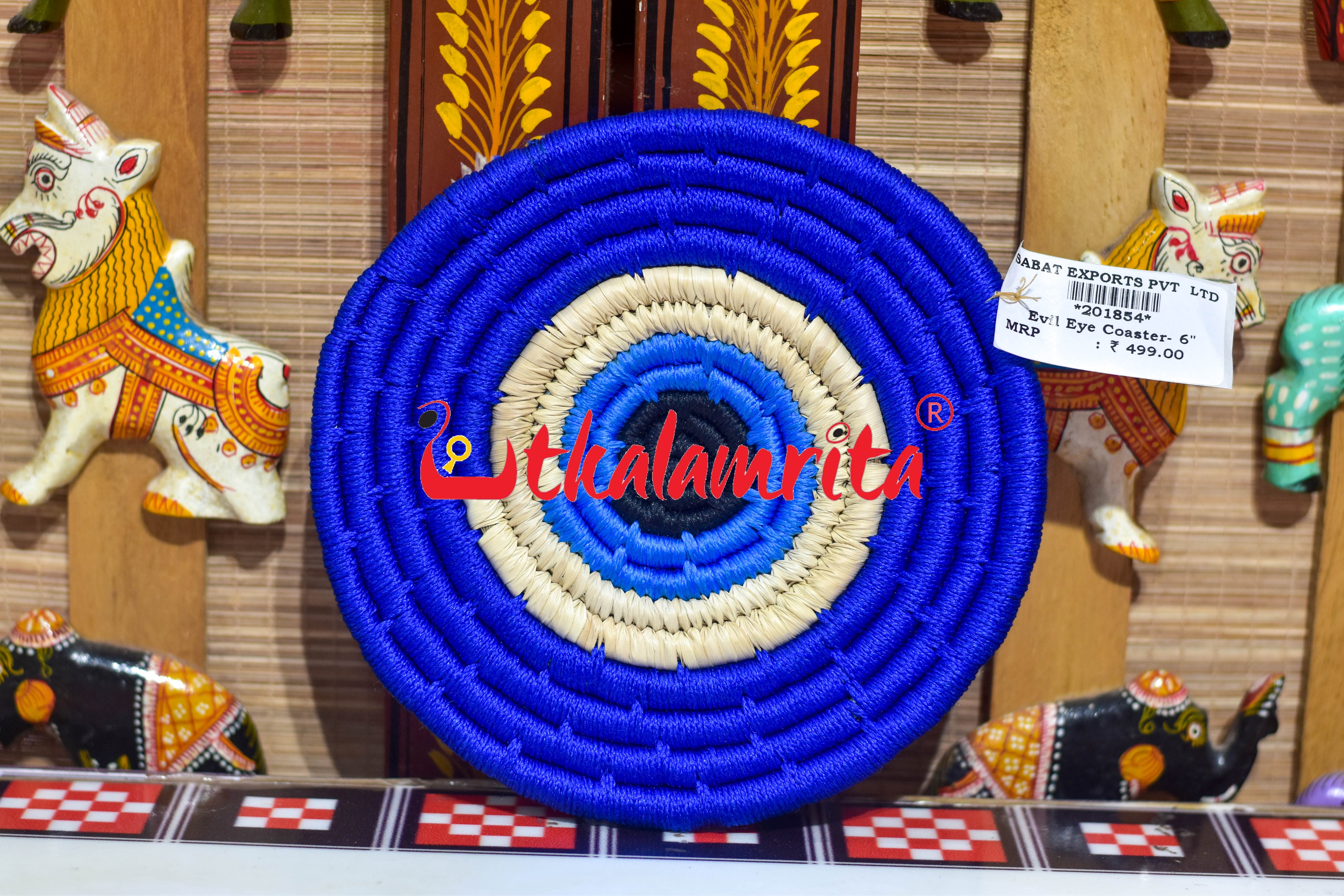 Evil Eye Coaster- 6"