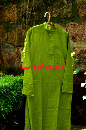 Mehndi Green Plain (Full Kurta)