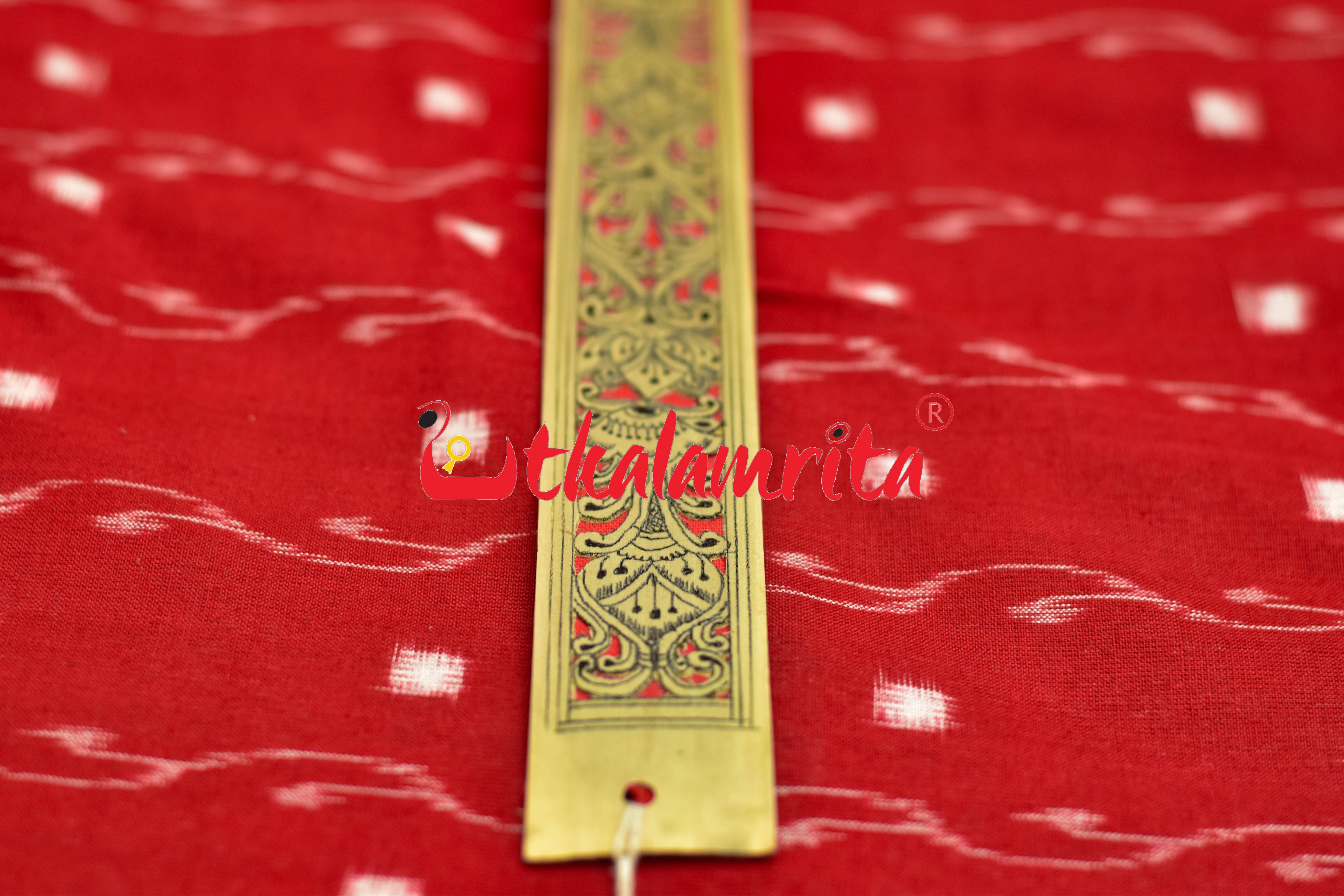 Orange Lotus Jharna (Talapatra Bookmark)