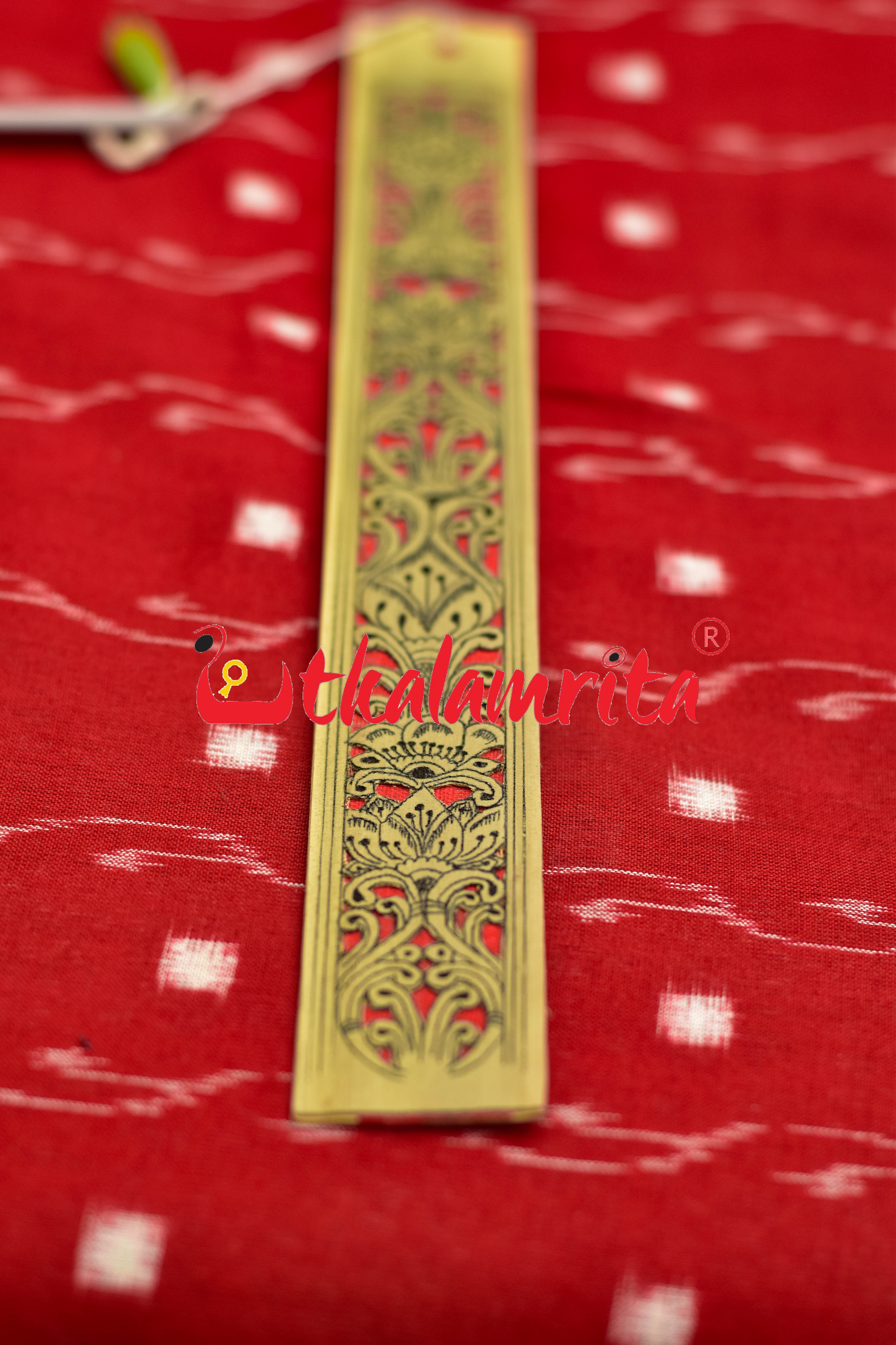 Orange Lotus Jharna (Talapatra Bookmark)