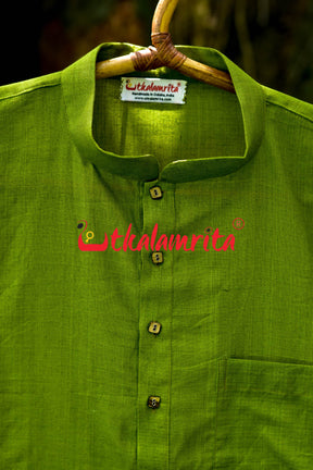 Mehndi Green Plain (Full Kurta)