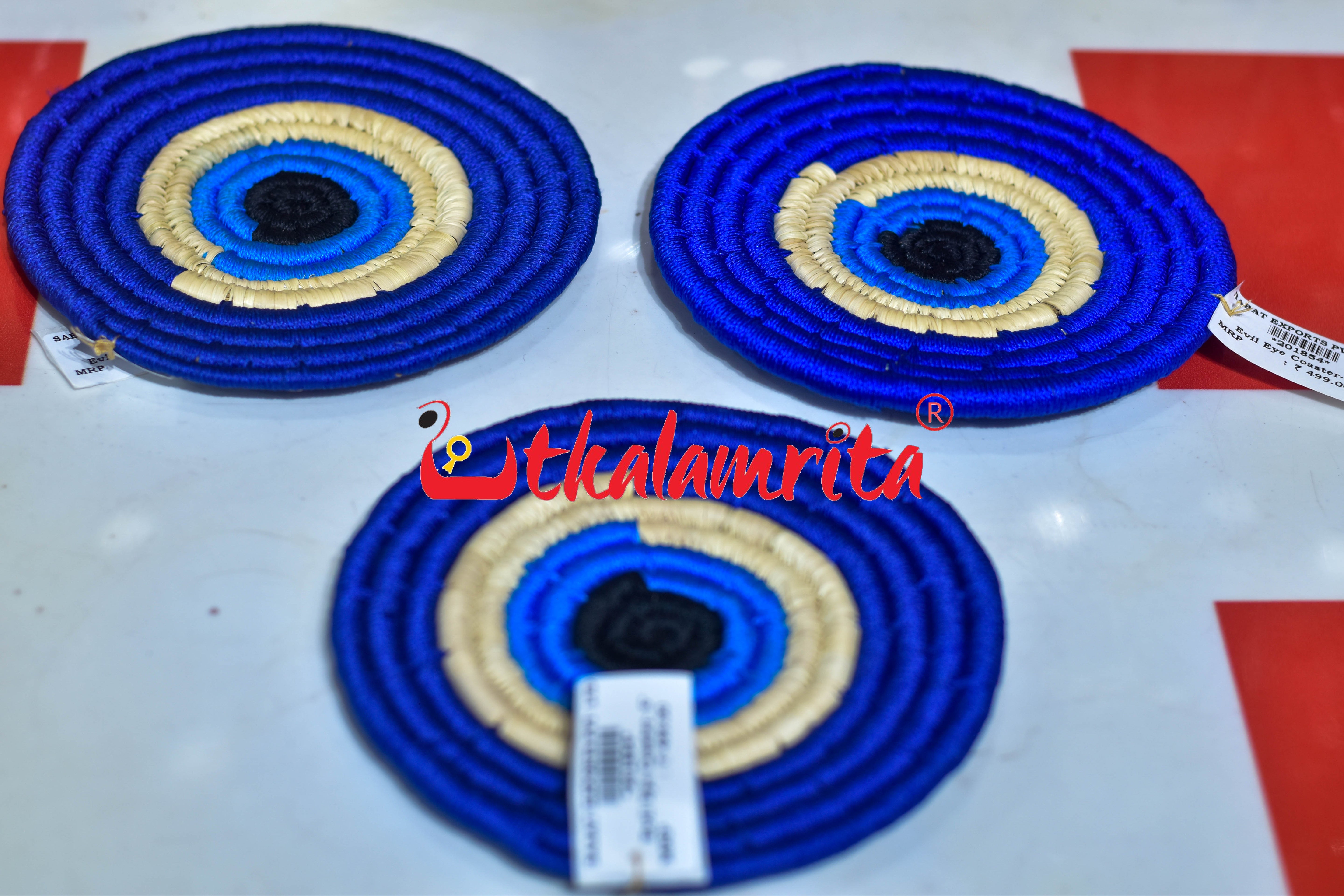Evil Eye Coaster- 6"